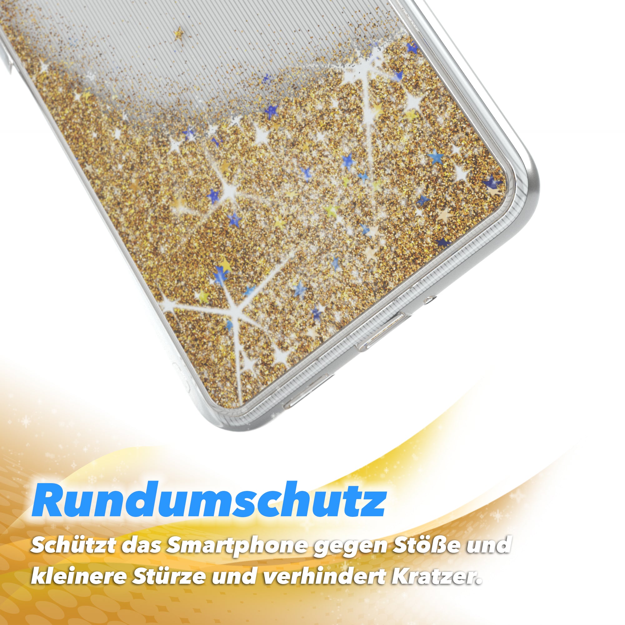 Galaxy M52 5G Glitzerhülle