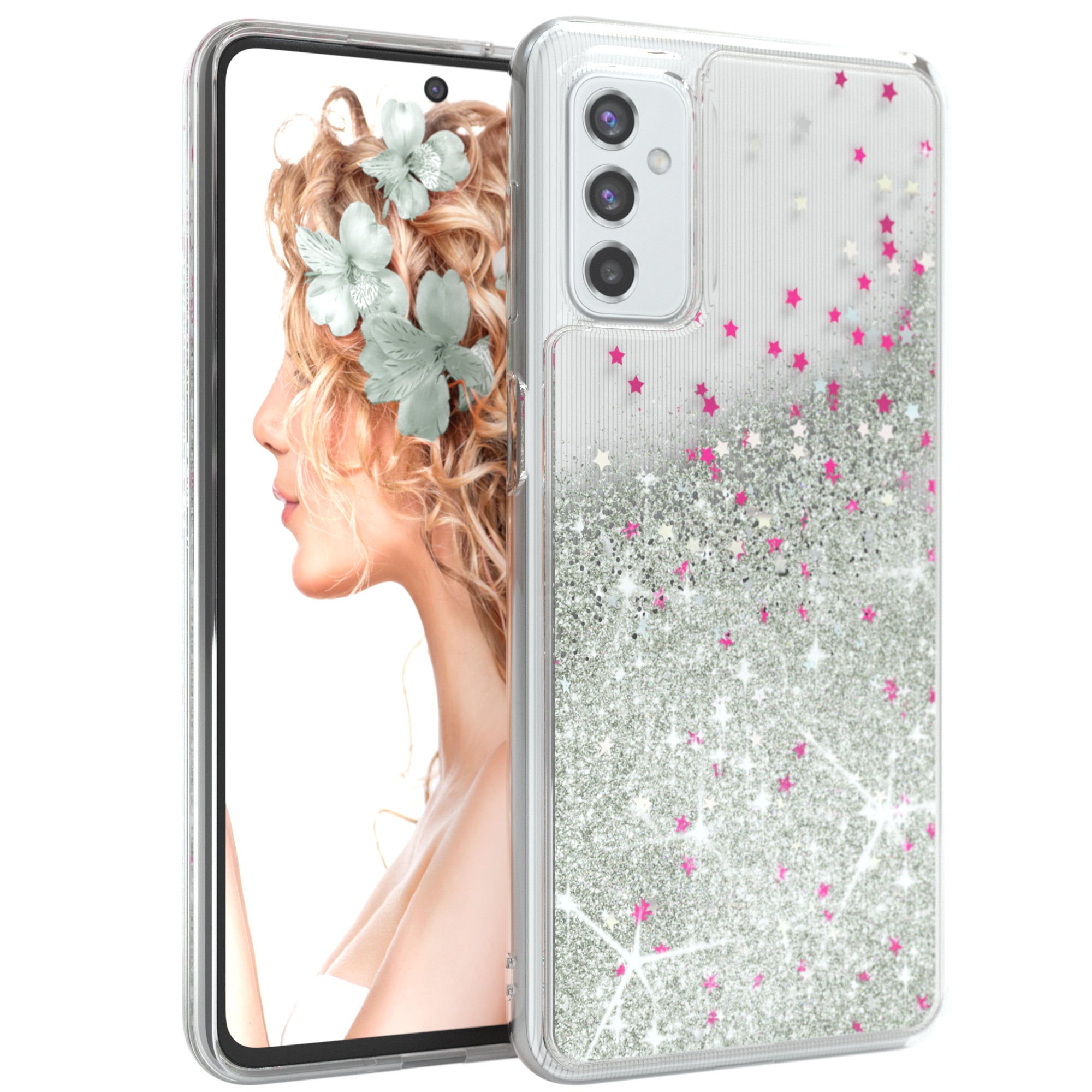 Galaxy M52 5G Glitzerhülle