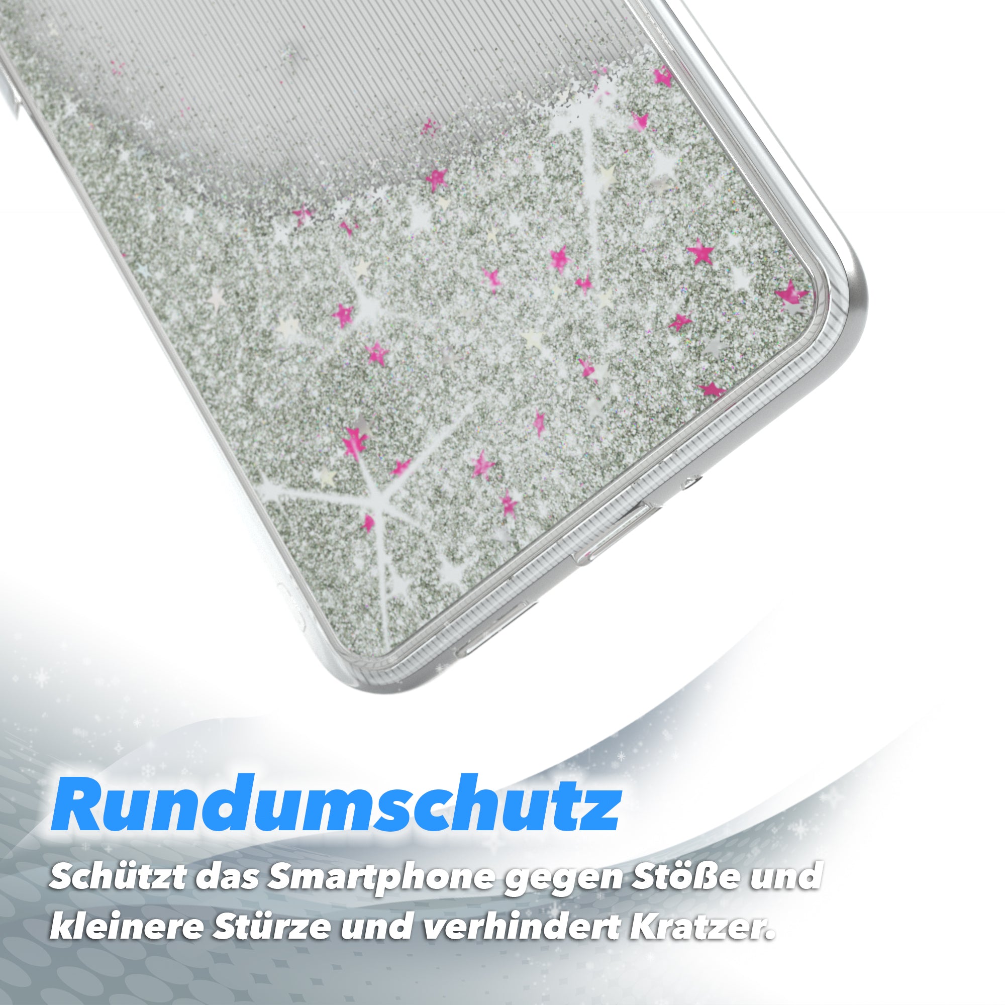 Galaxy M52 5G Glitzerhülle