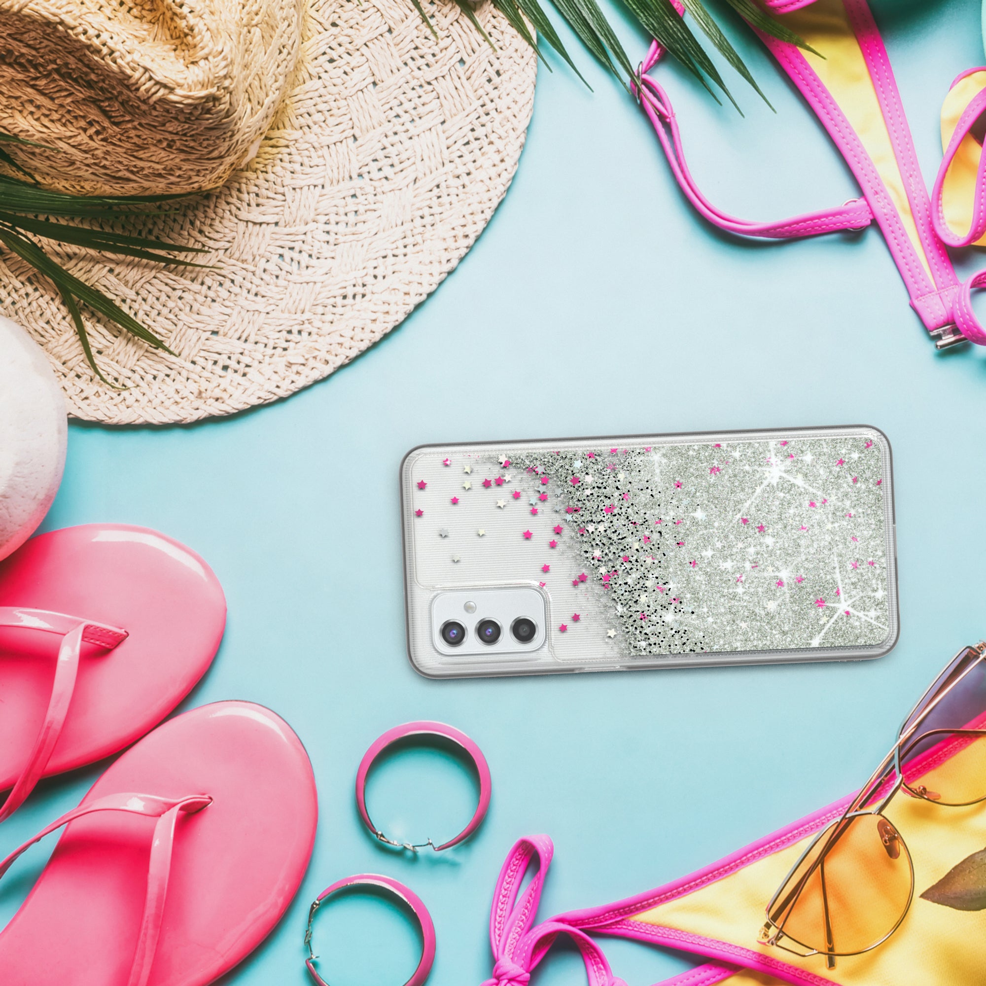 Galaxy M52 5G Glitzerhülle