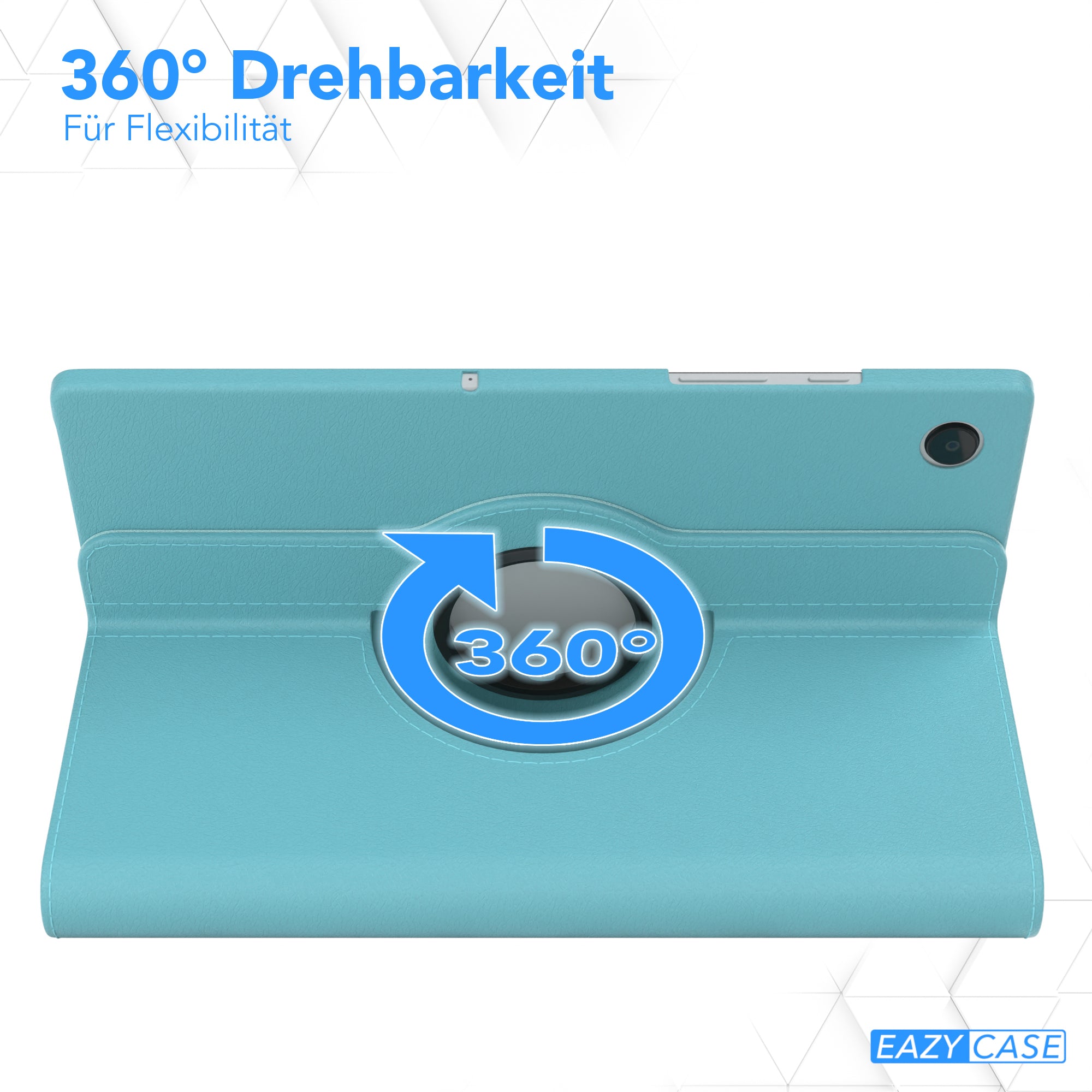Galaxy Tab A8 10.5 drehbare Hülle