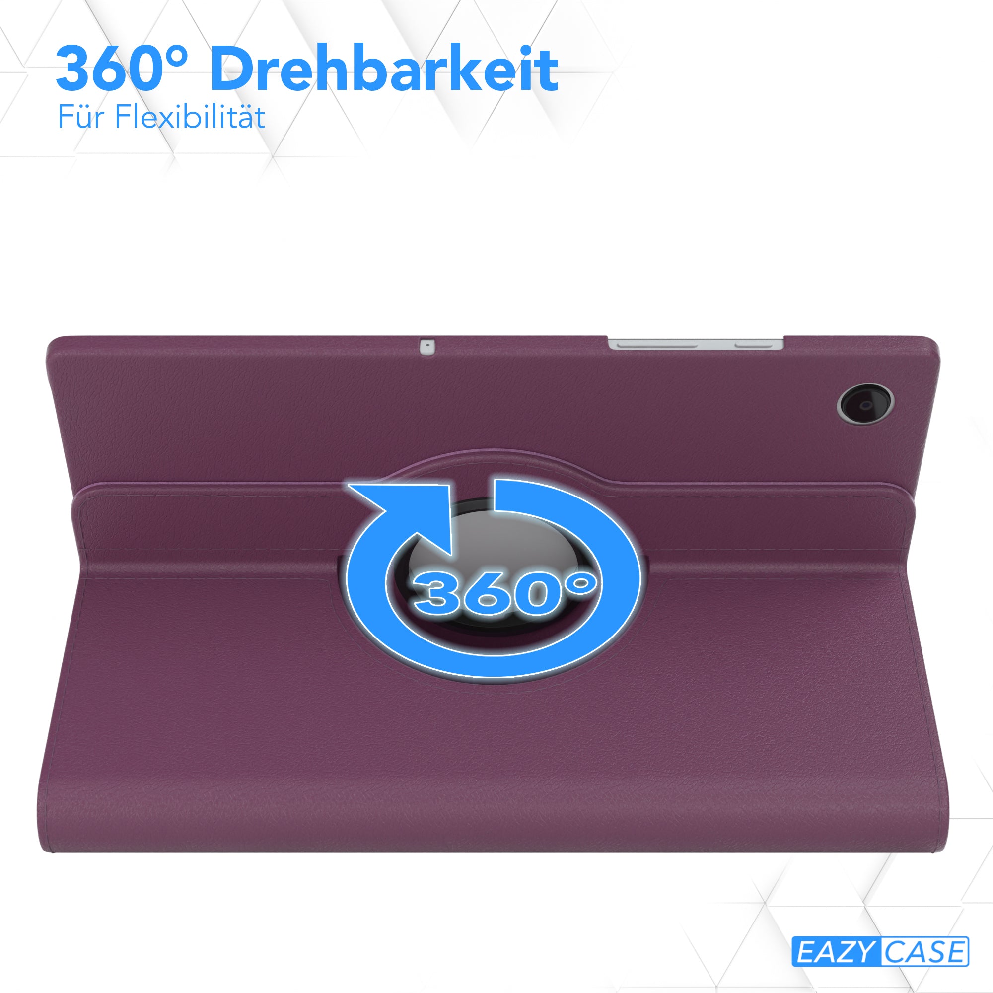 Galaxy Tab A8 10.5 drehbare Hülle