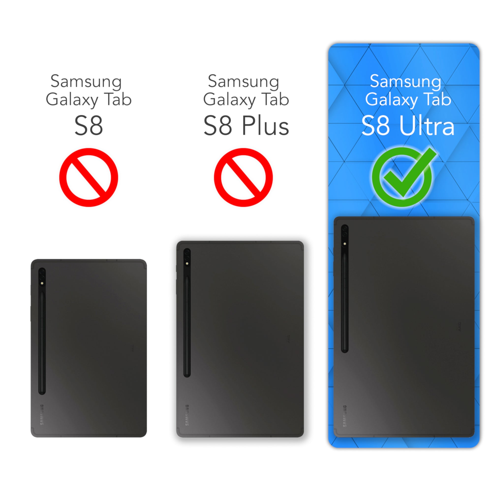 Galaxy Tab S8 Ultra Glasfolie