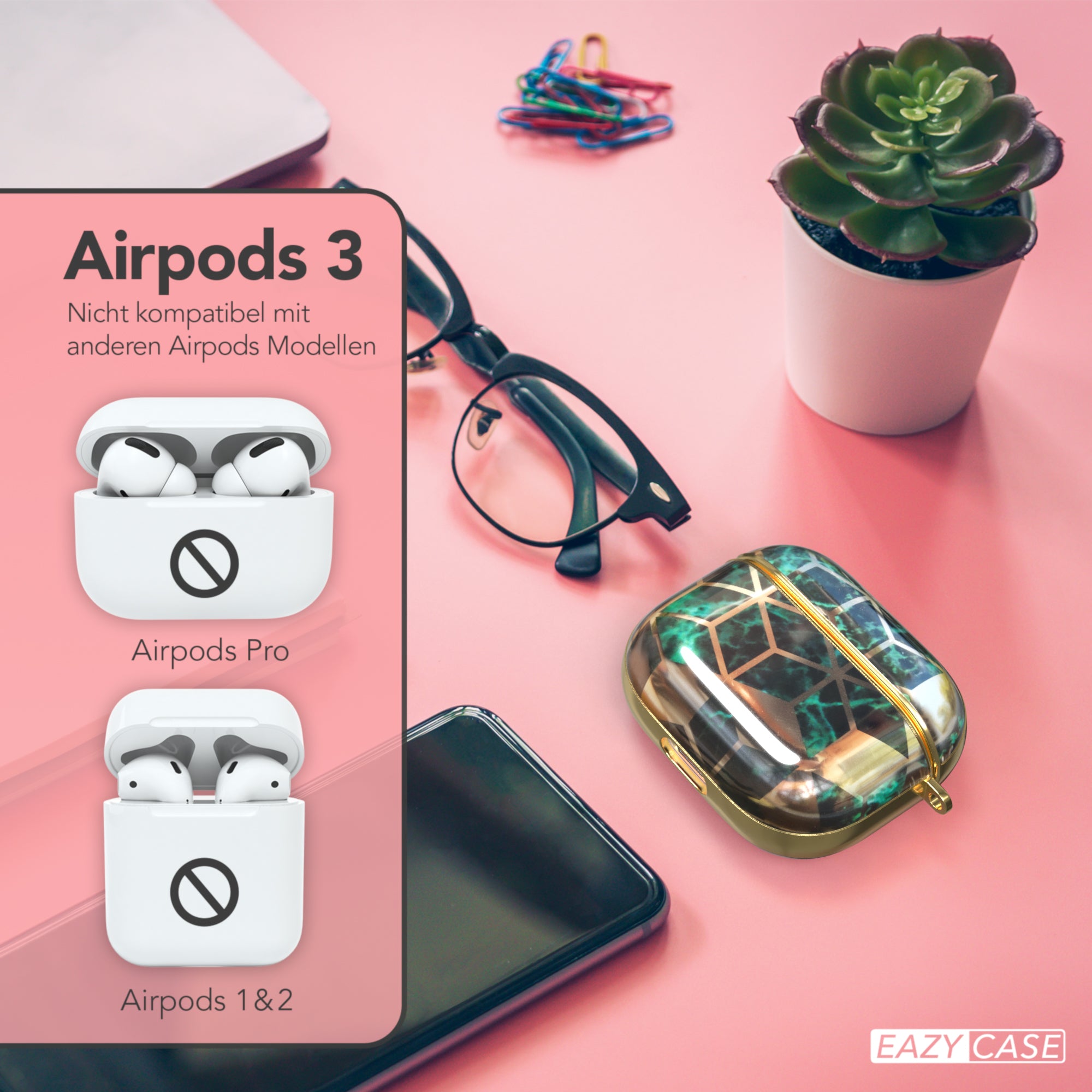 AirPods 3 Schutzhülle gemustert