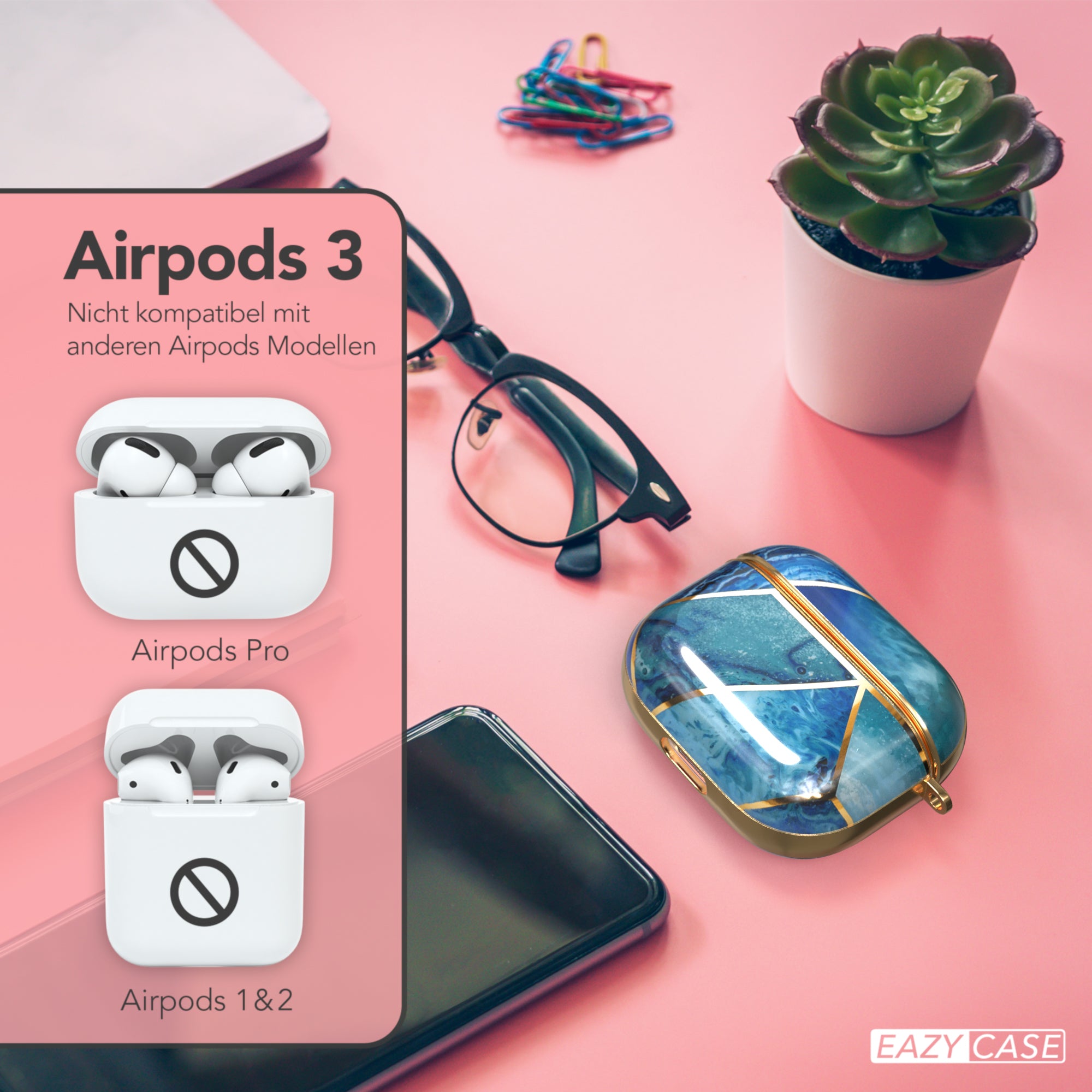AirPods 3 Schutzhülle gemustert