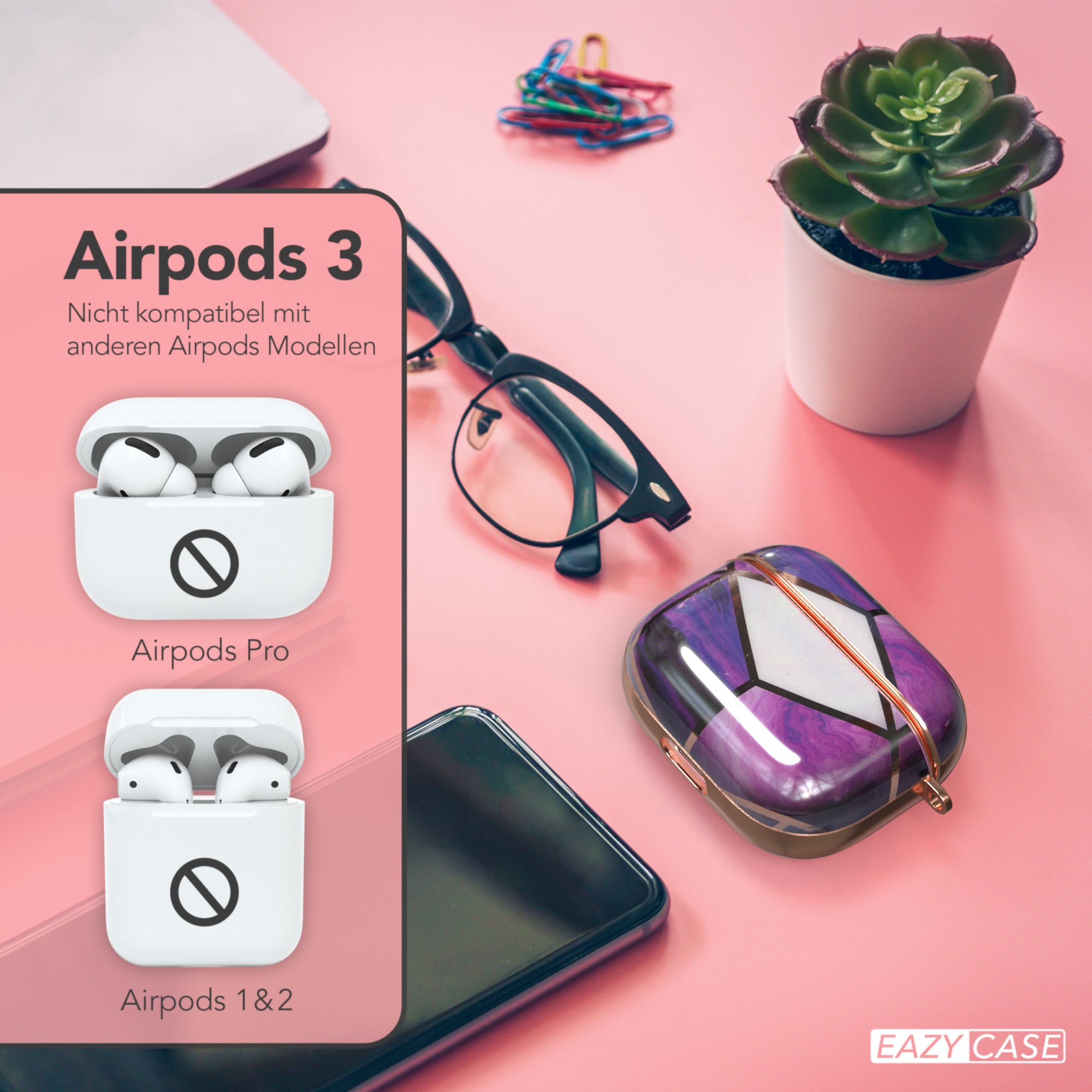 AirPods 3 Schutzhülle gemustert