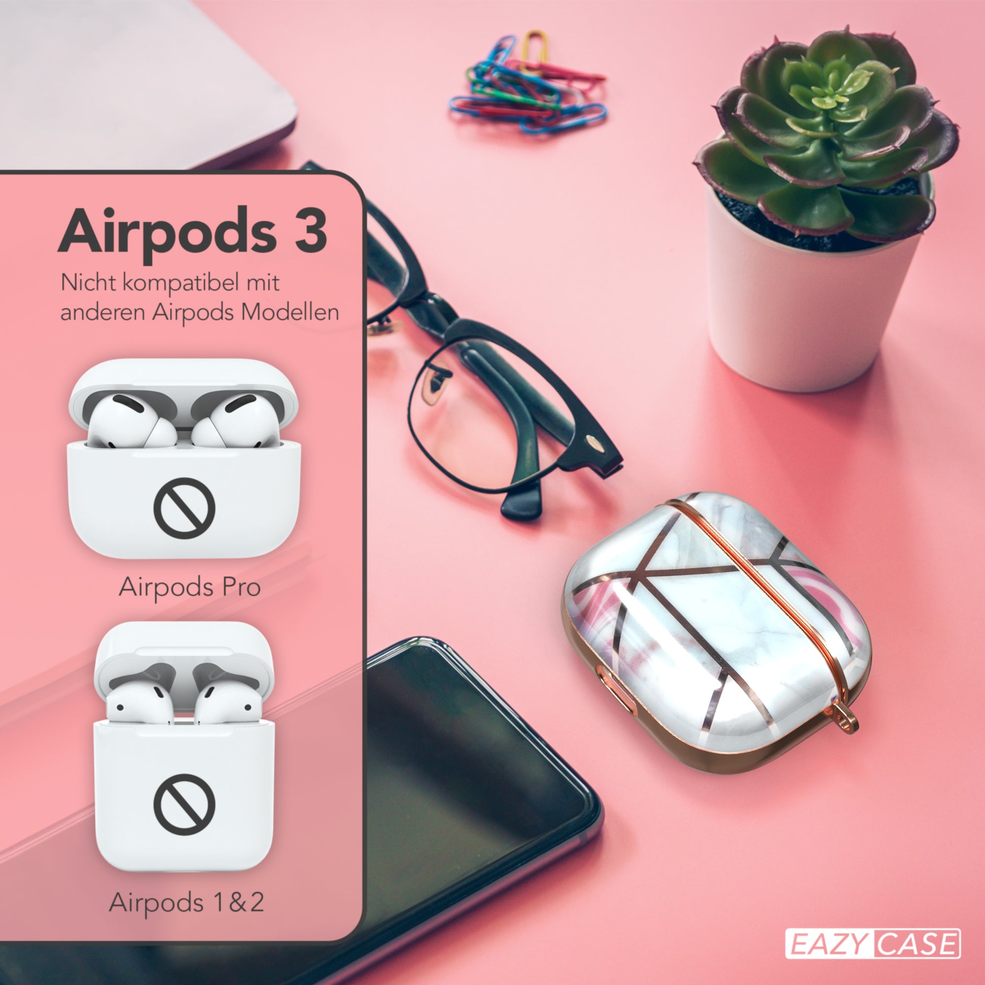 AirPods 3 Schutzhülle gemustert