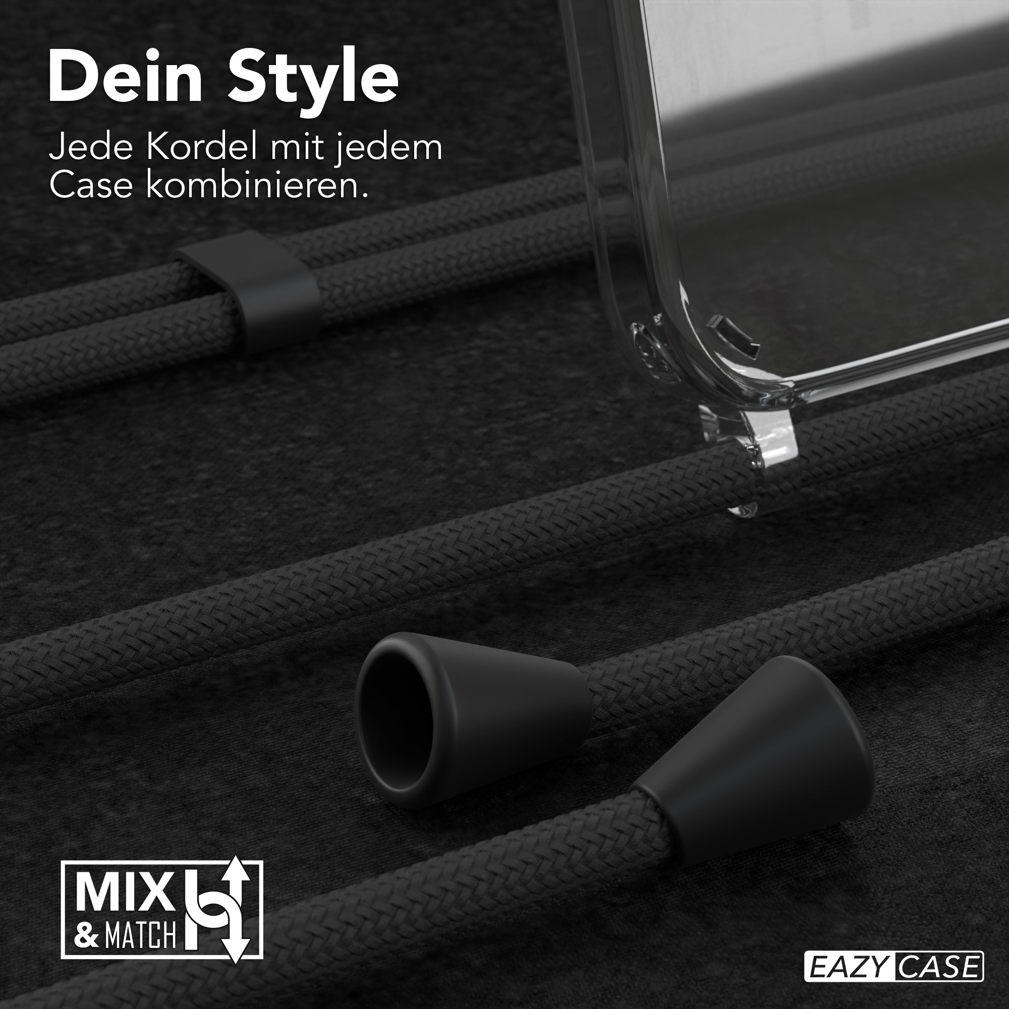 Galaxy S20 / 5G transparente Hülle + Kordel