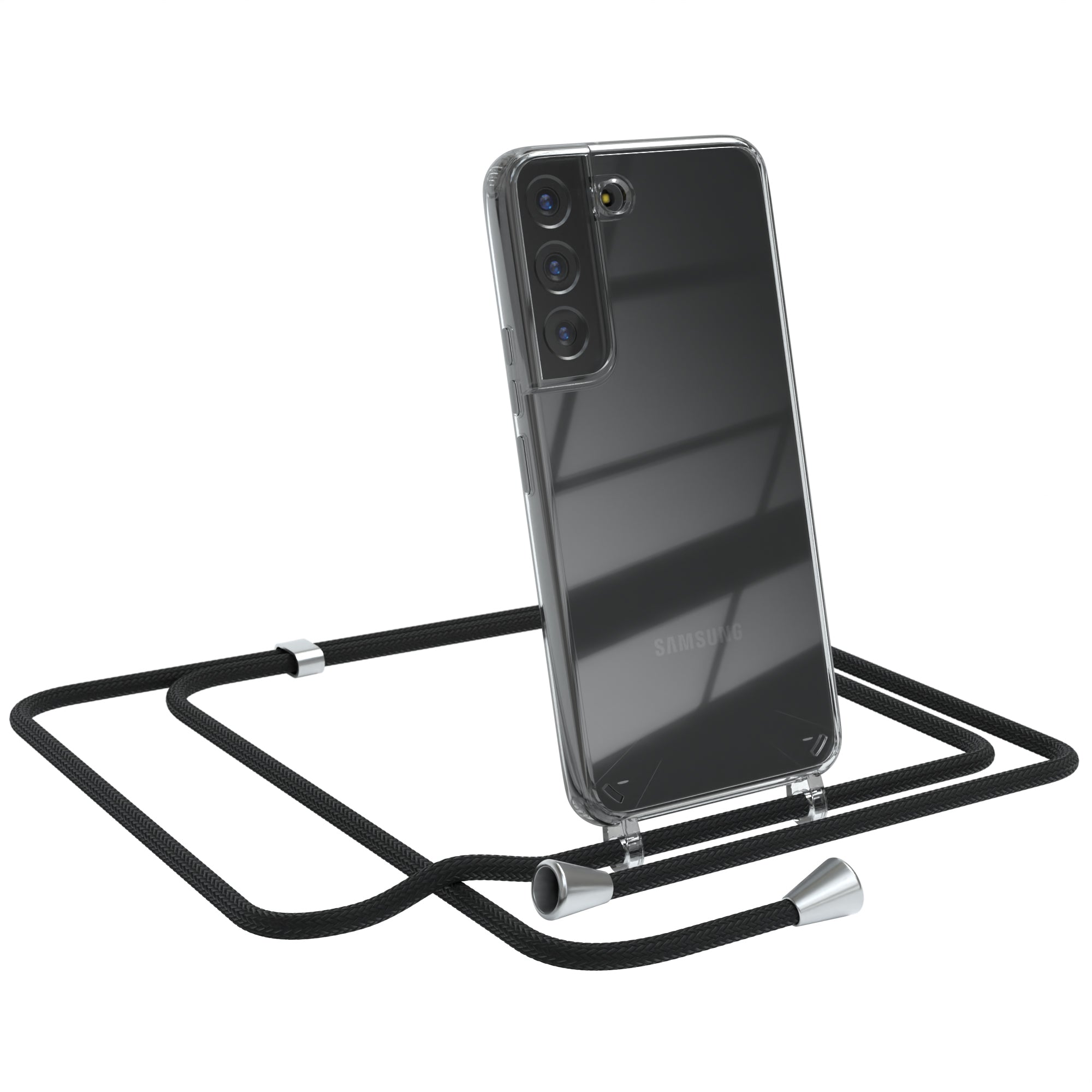 Galaxy S22 5G transparente Hülle + Kordel