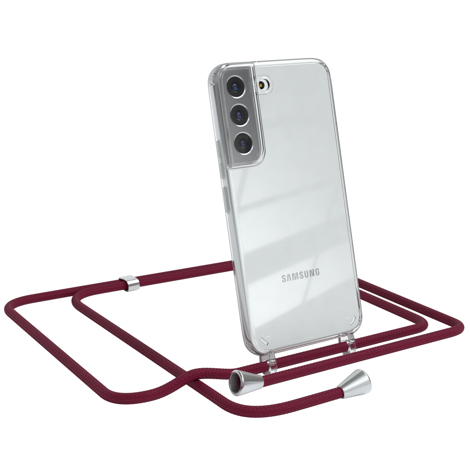 Galaxy S22 5G transparente Hülle + Kordel