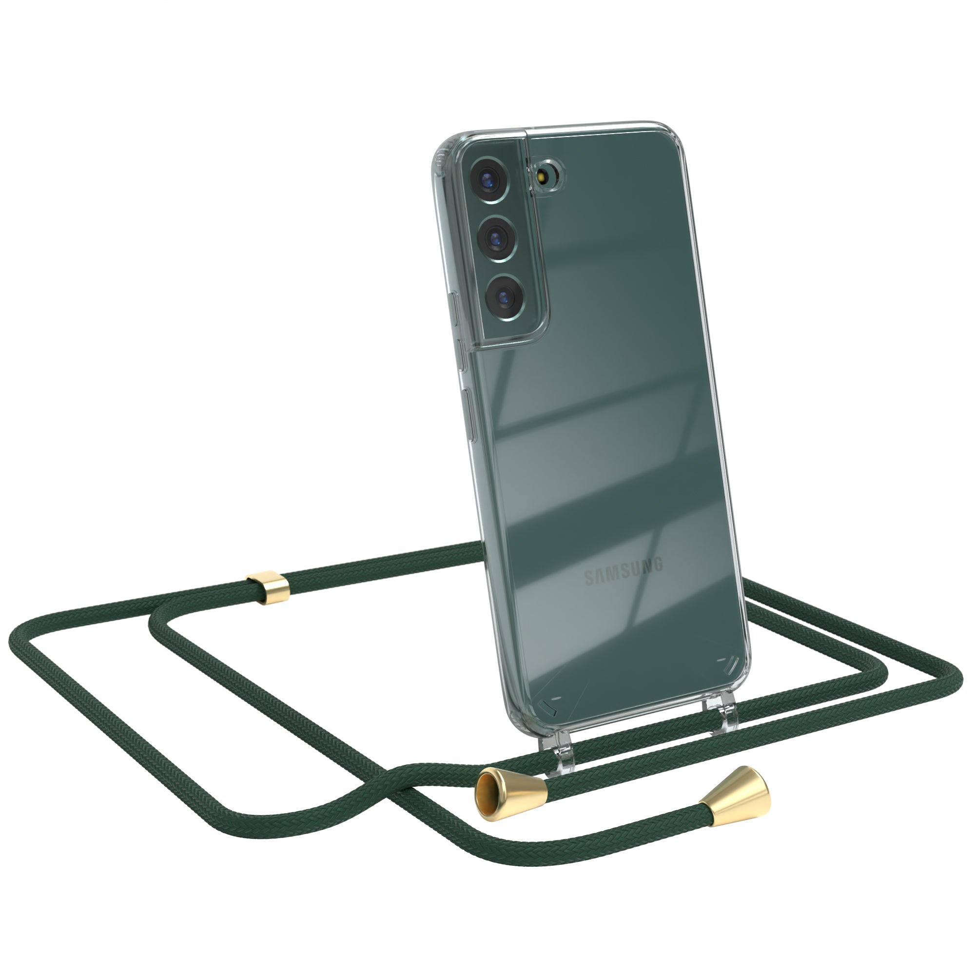 Galaxy S22 5G transparente Hülle + Kordel