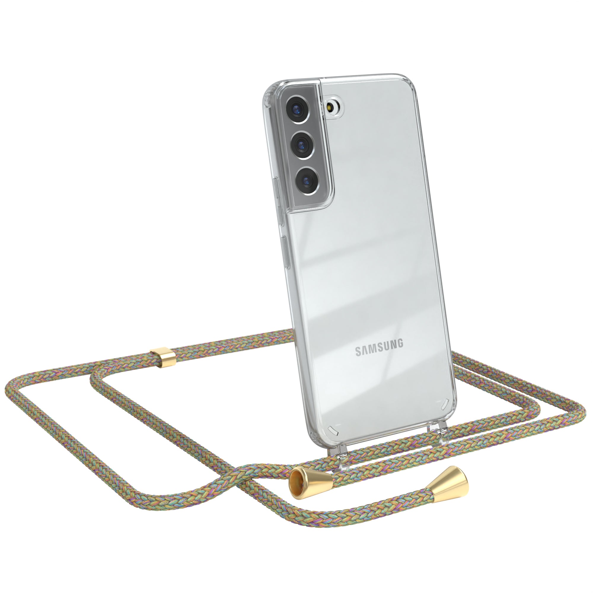 Galaxy S22 5G transparente Hülle + Kordel