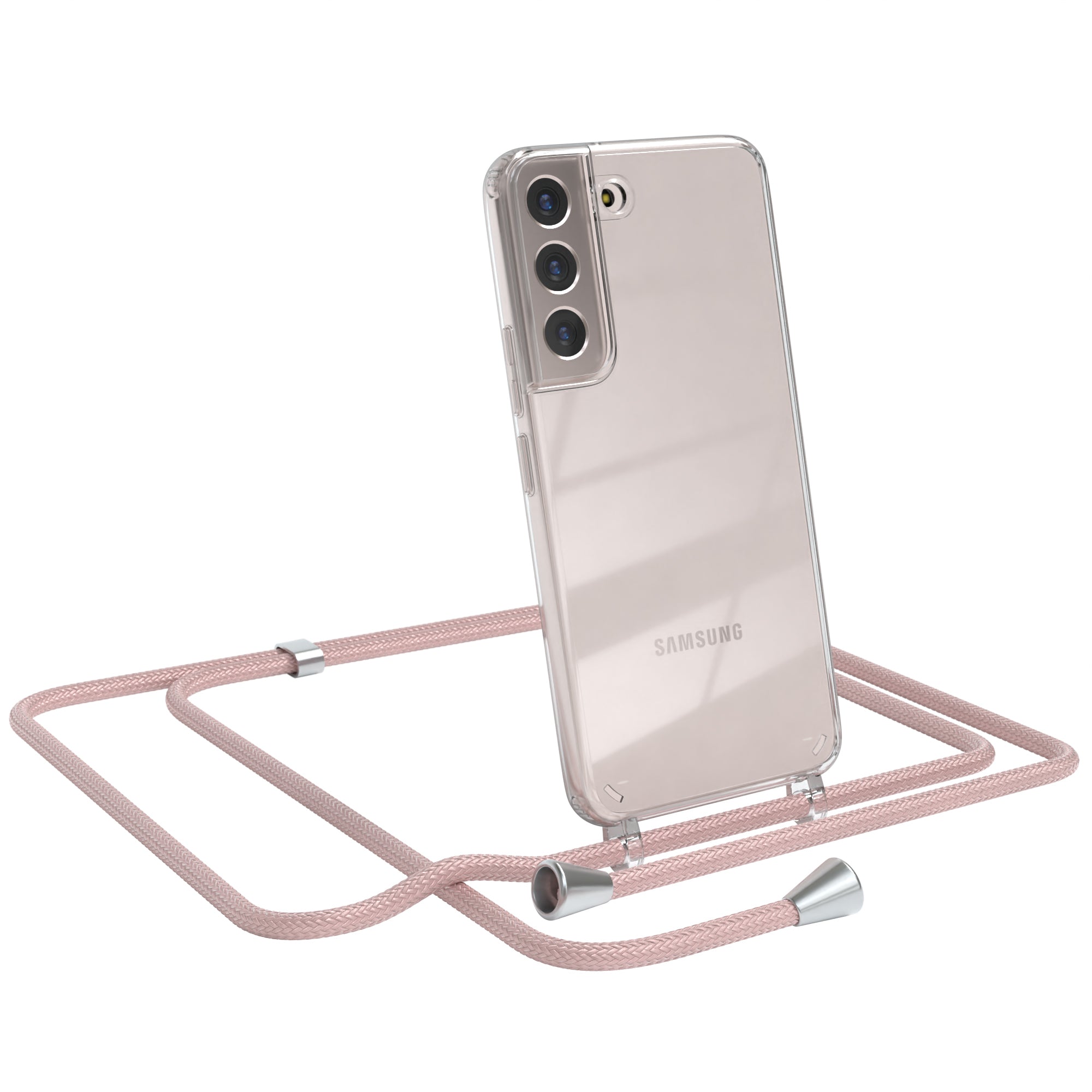 Galaxy S22 5G transparente Hülle + Kordel