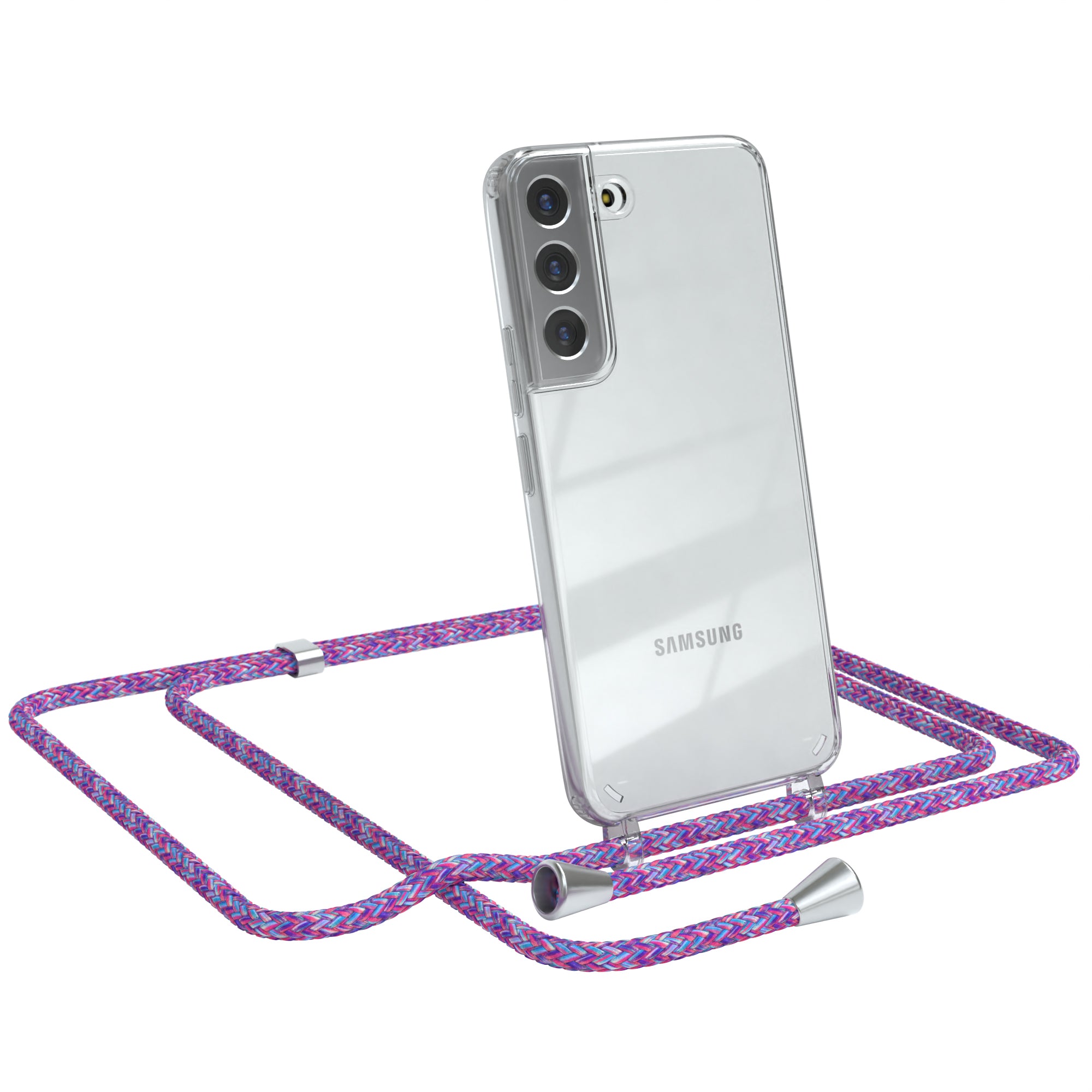 Galaxy S22 5G transparente Hülle + Kordel