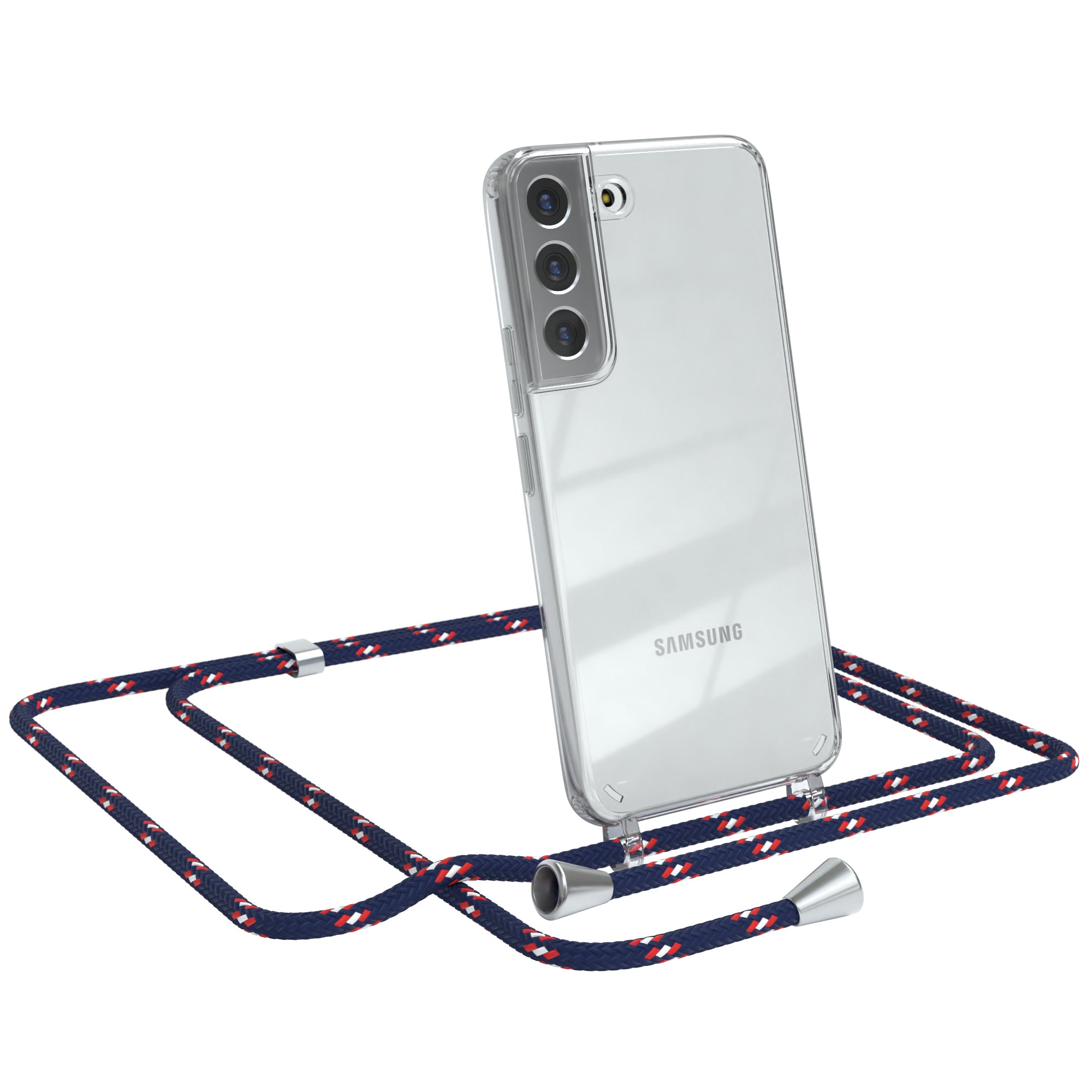 Galaxy S22 5G transparente Hülle + Kordel