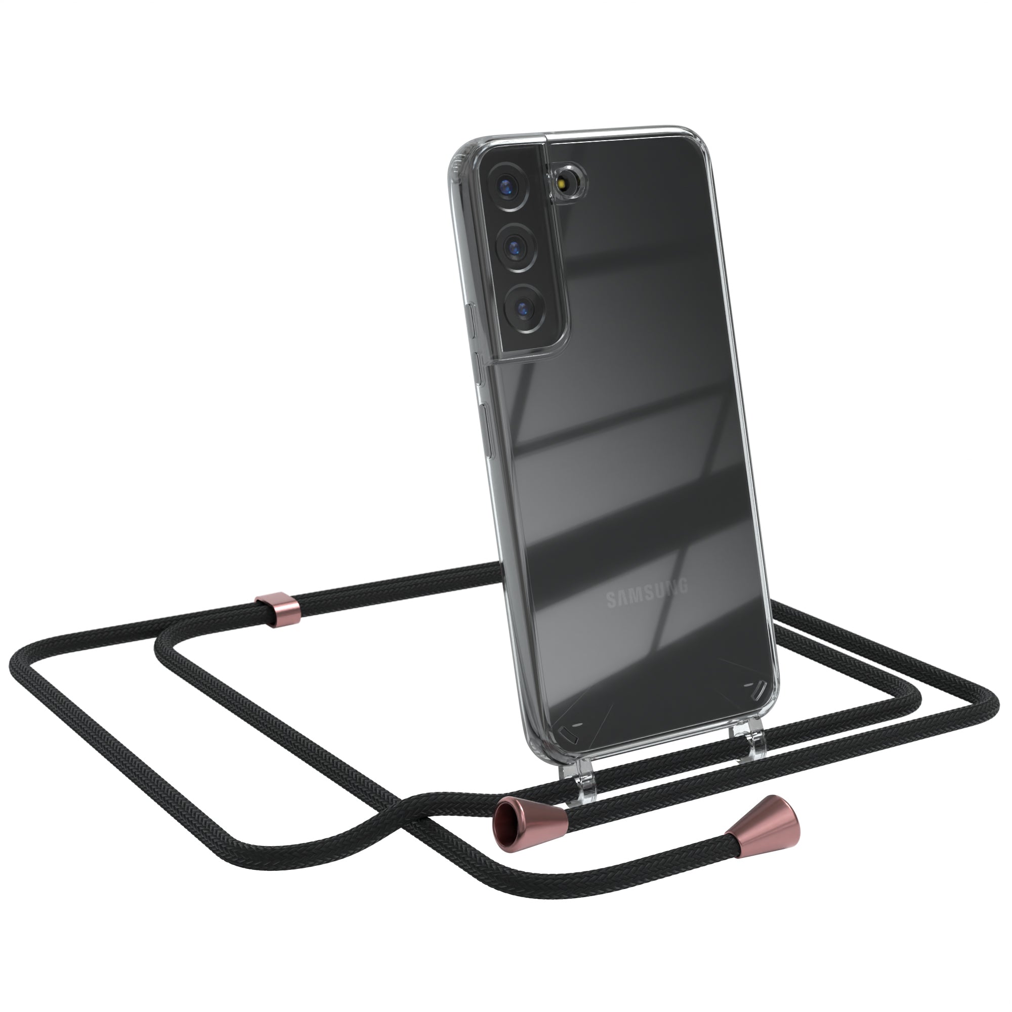 Galaxy S22 5G transparente Hülle + Kordel