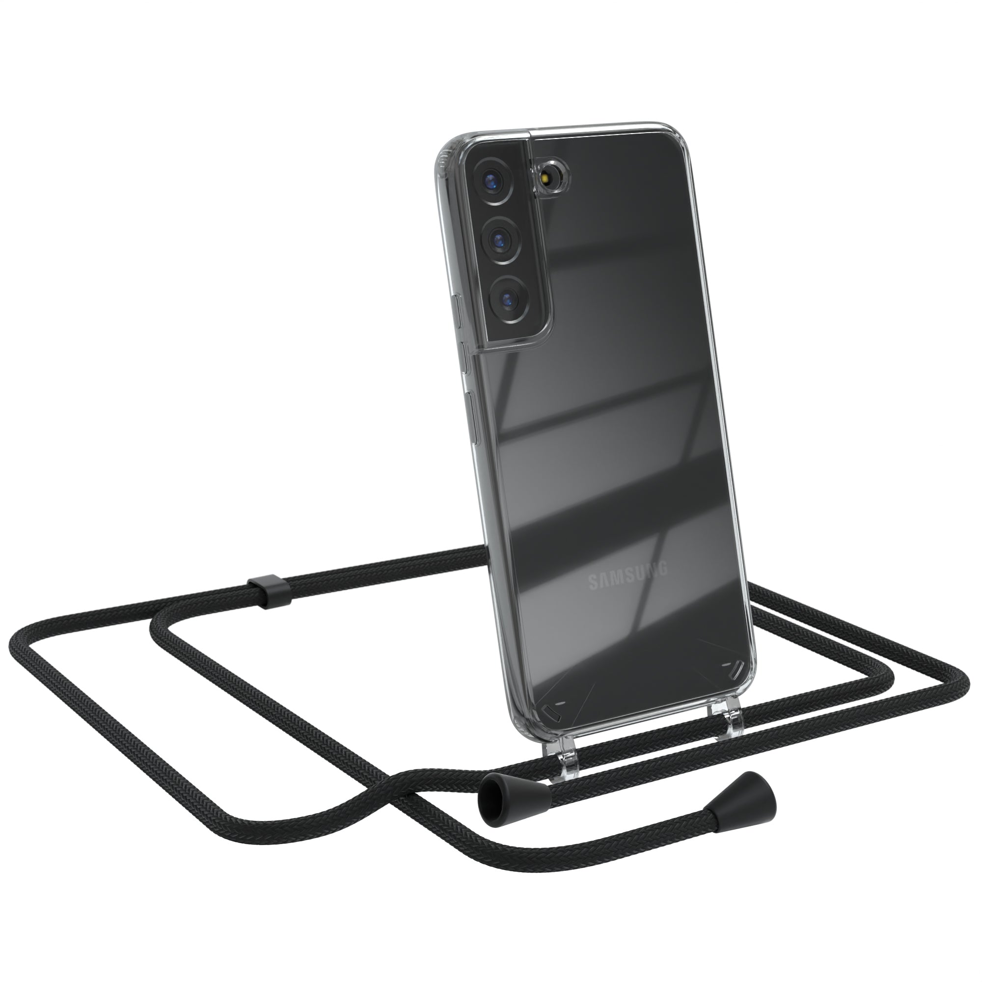 Galaxy S22 5G transparente Hülle + Kordel