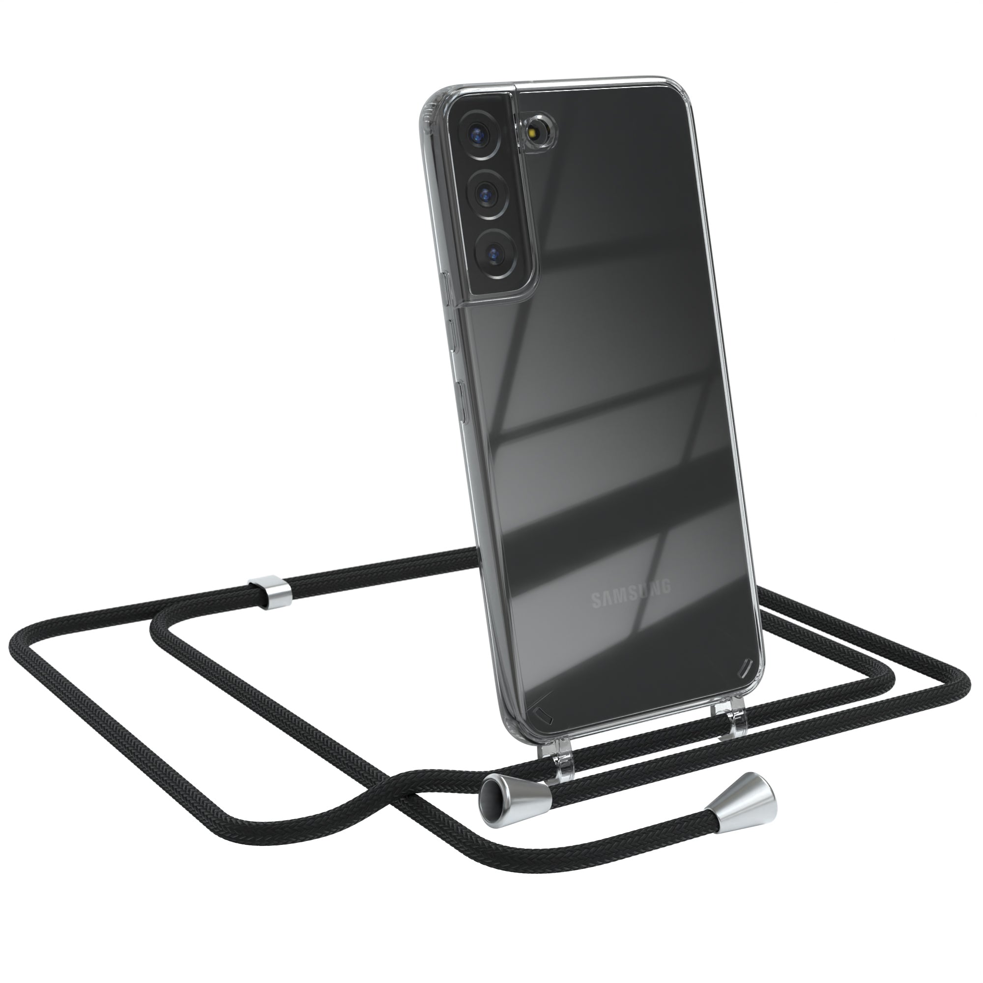 Galaxy S22 Plus 5G transparente Hülle + Kordel
