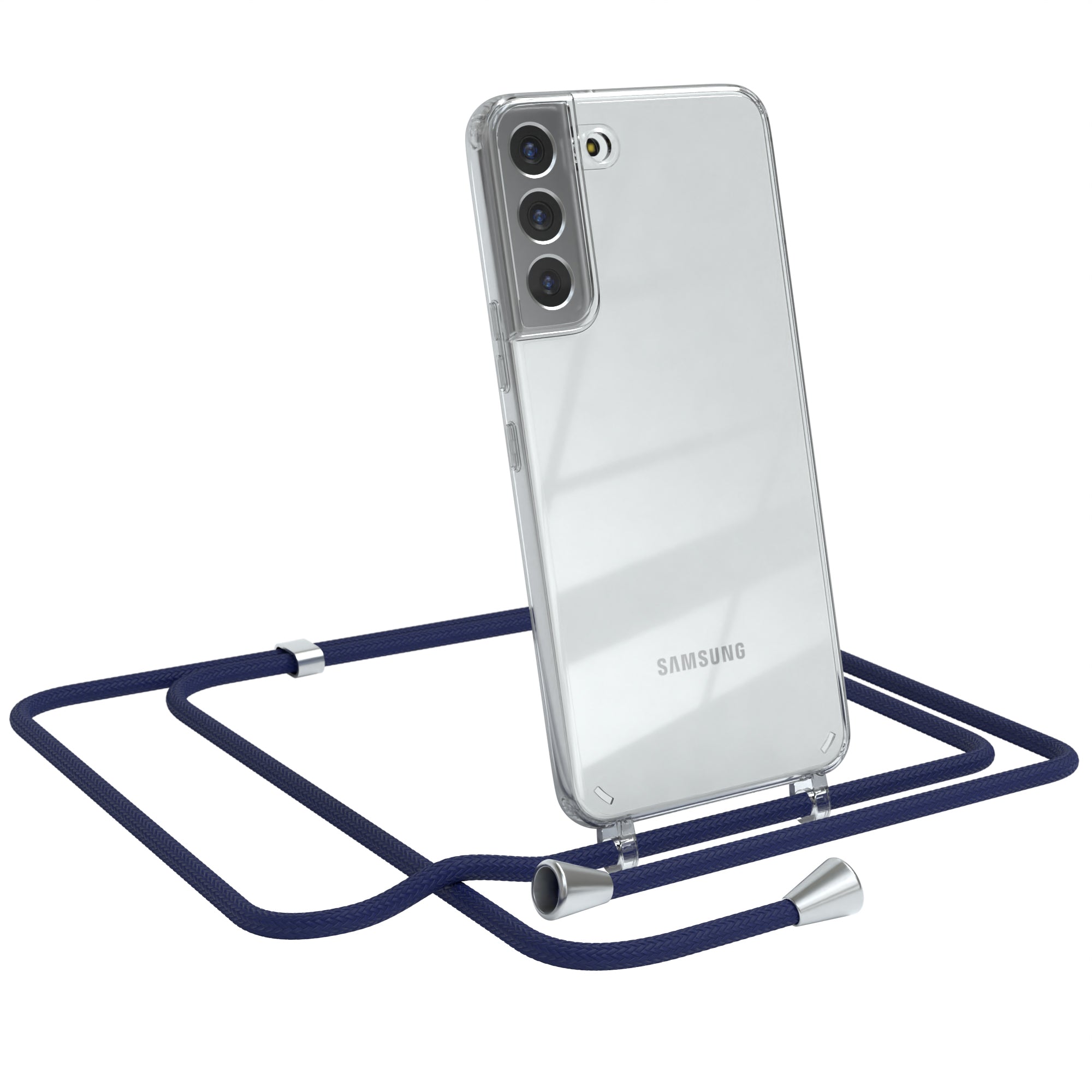 Galaxy S22 Plus 5G transparente Hülle + Kordel