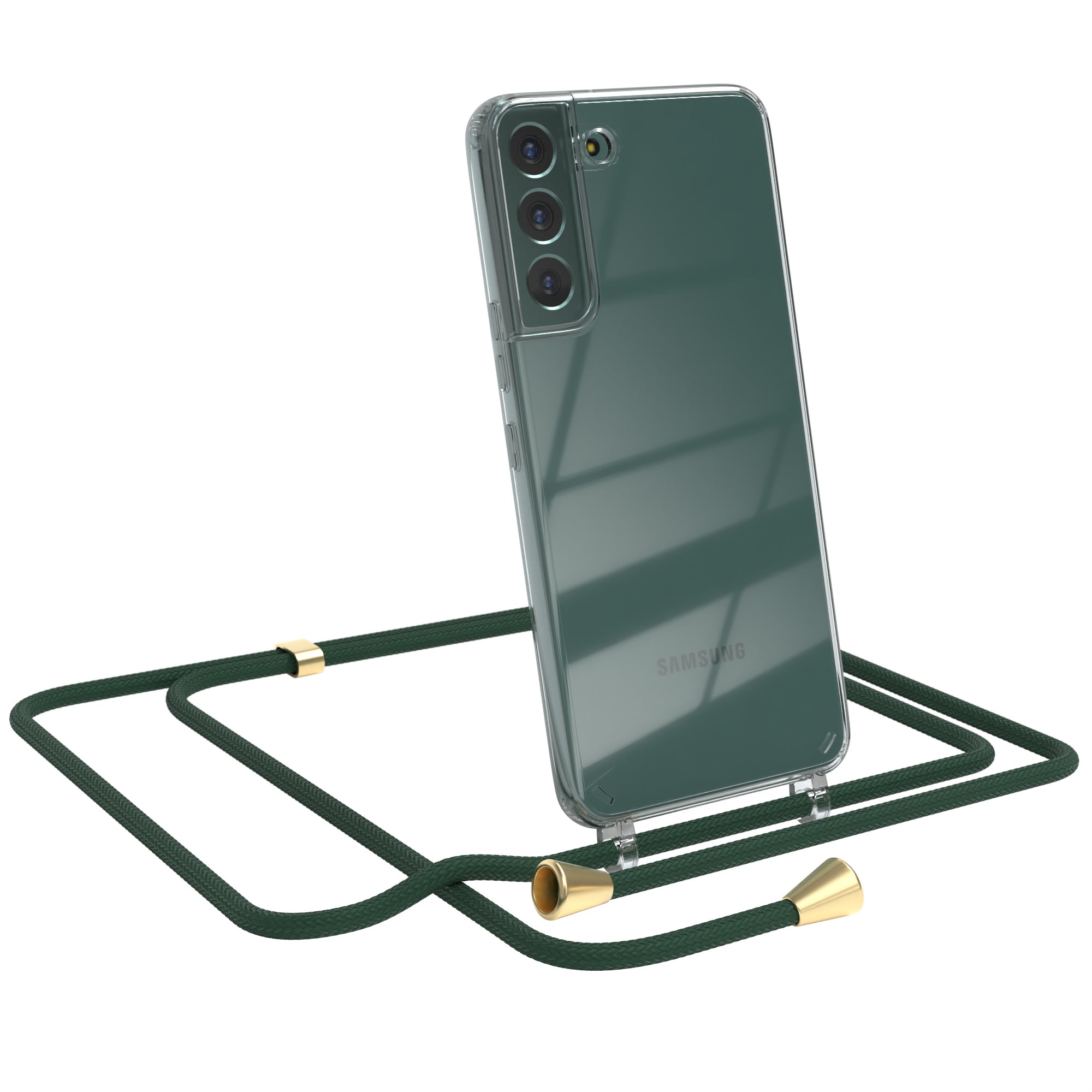 Galaxy S22 Plus 5G transparente Hülle + Kordel