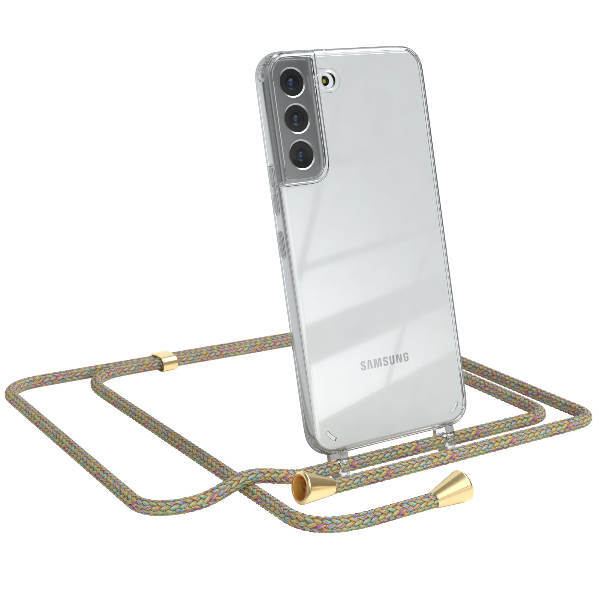 Galaxy S22 Plus 5G transparente Hülle + Kordel