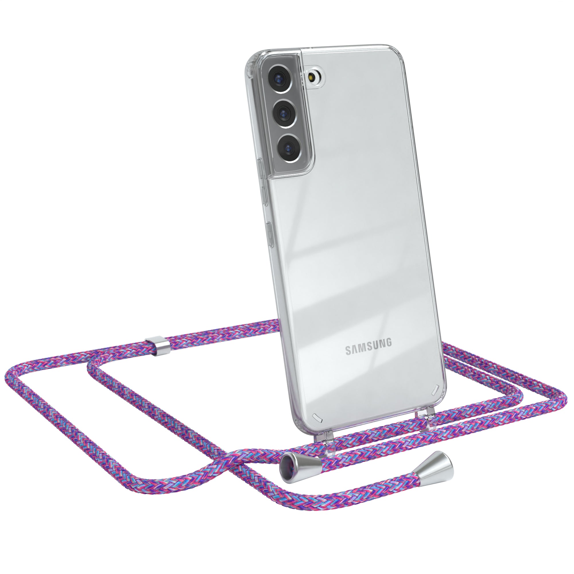 Galaxy S22 Plus 5G transparente Hülle + Kordel