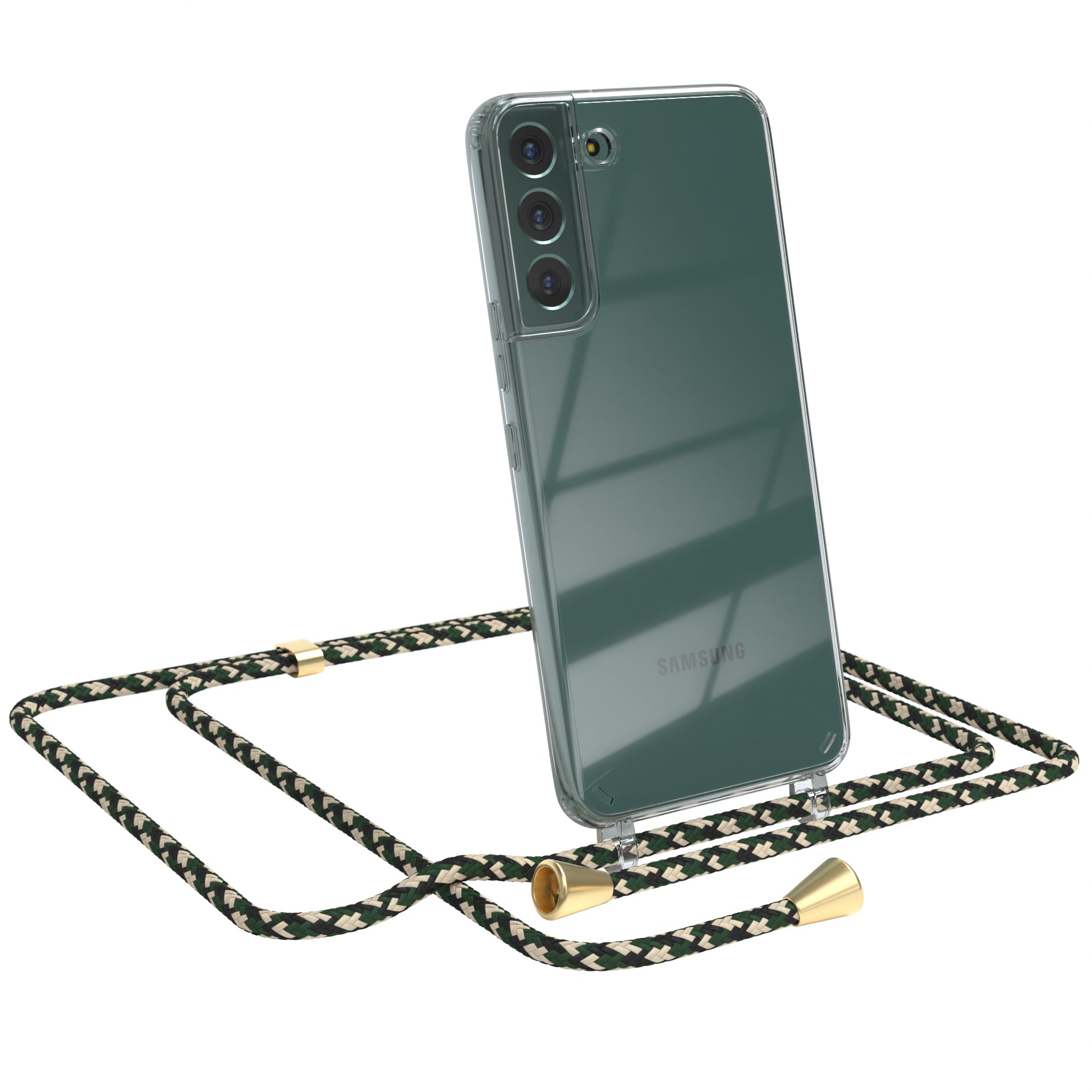 Galaxy S22 Plus 5G transparente Hülle + Kordel