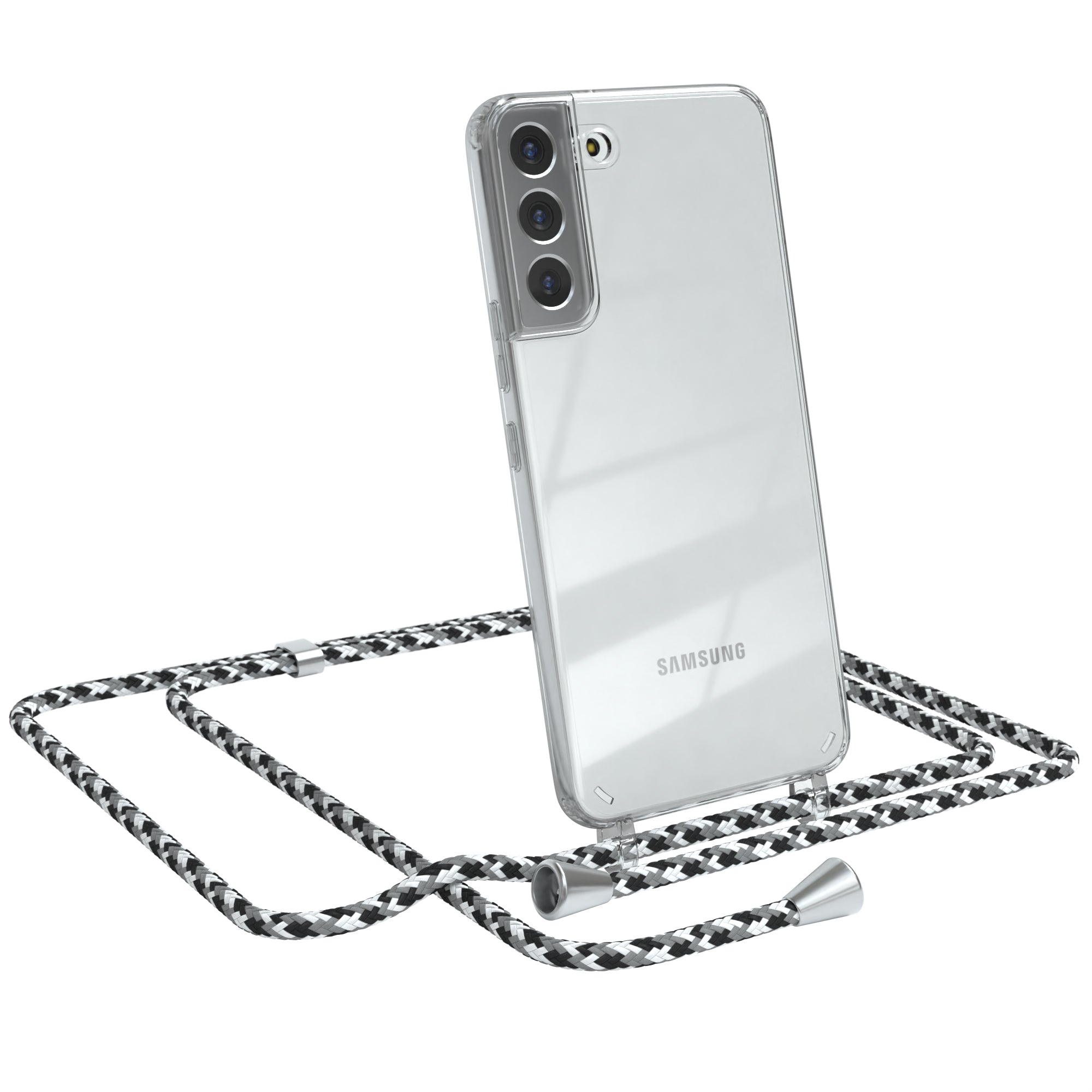 Galaxy S22 Plus 5G transparente Hülle + Kordel