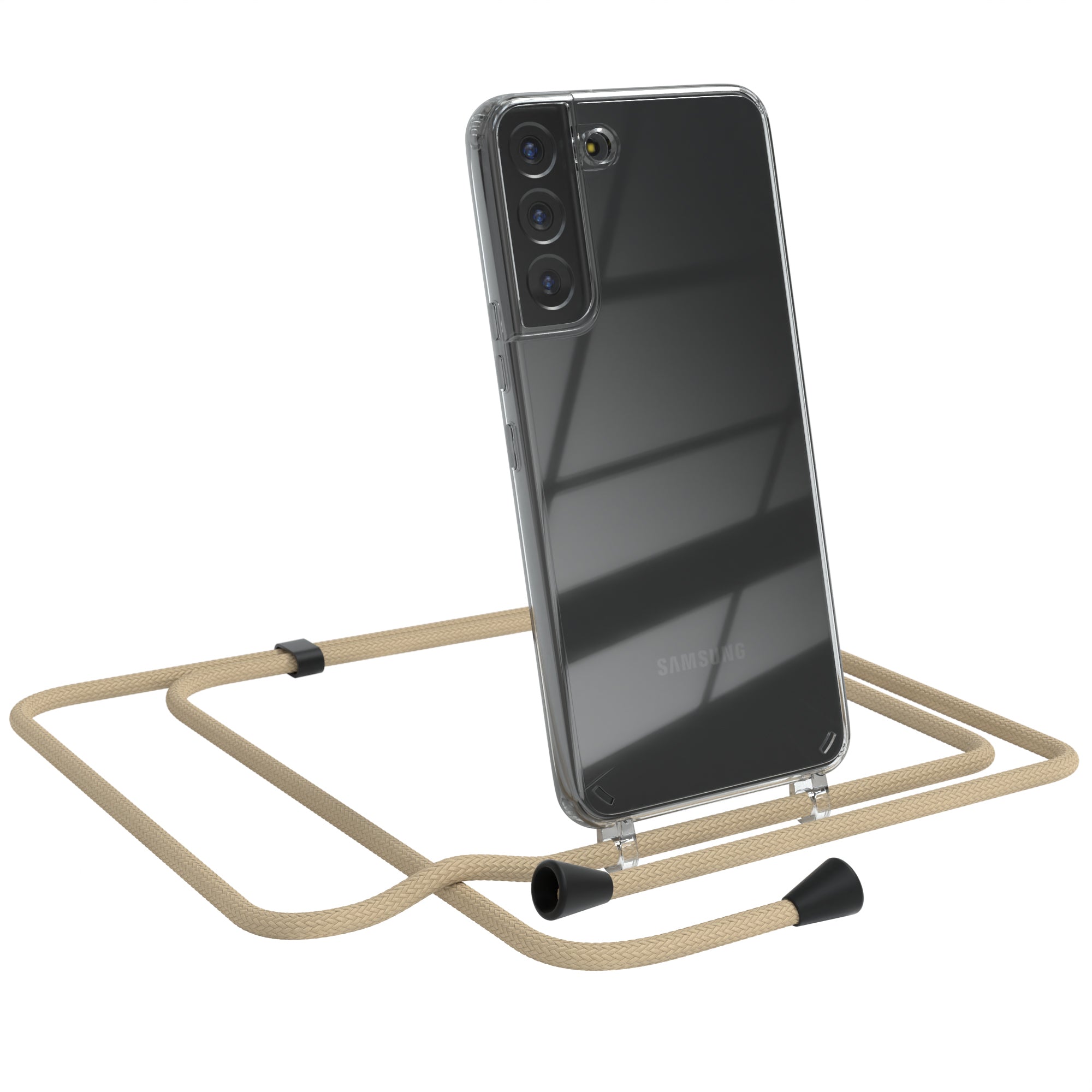 Galaxy S22 Plus 5G transparente Hülle + Kordel