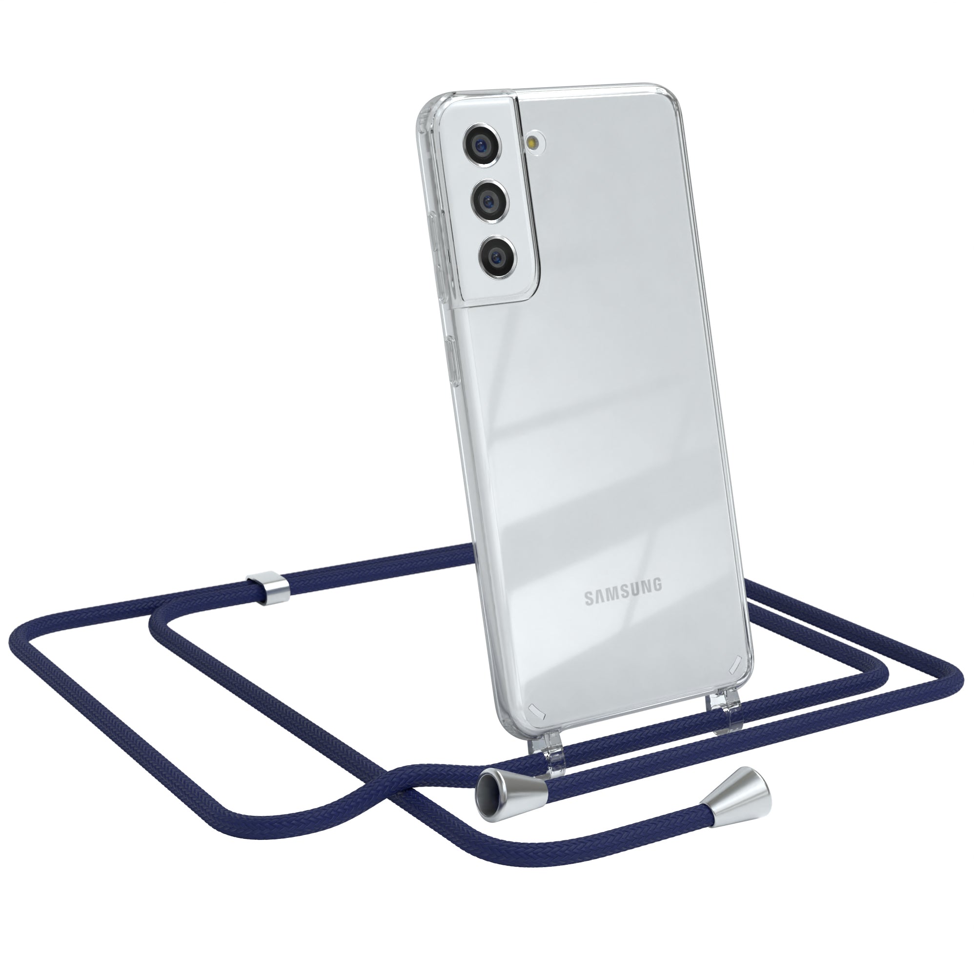 Galaxy S21 FE 5G transparente Hülle + Kordel