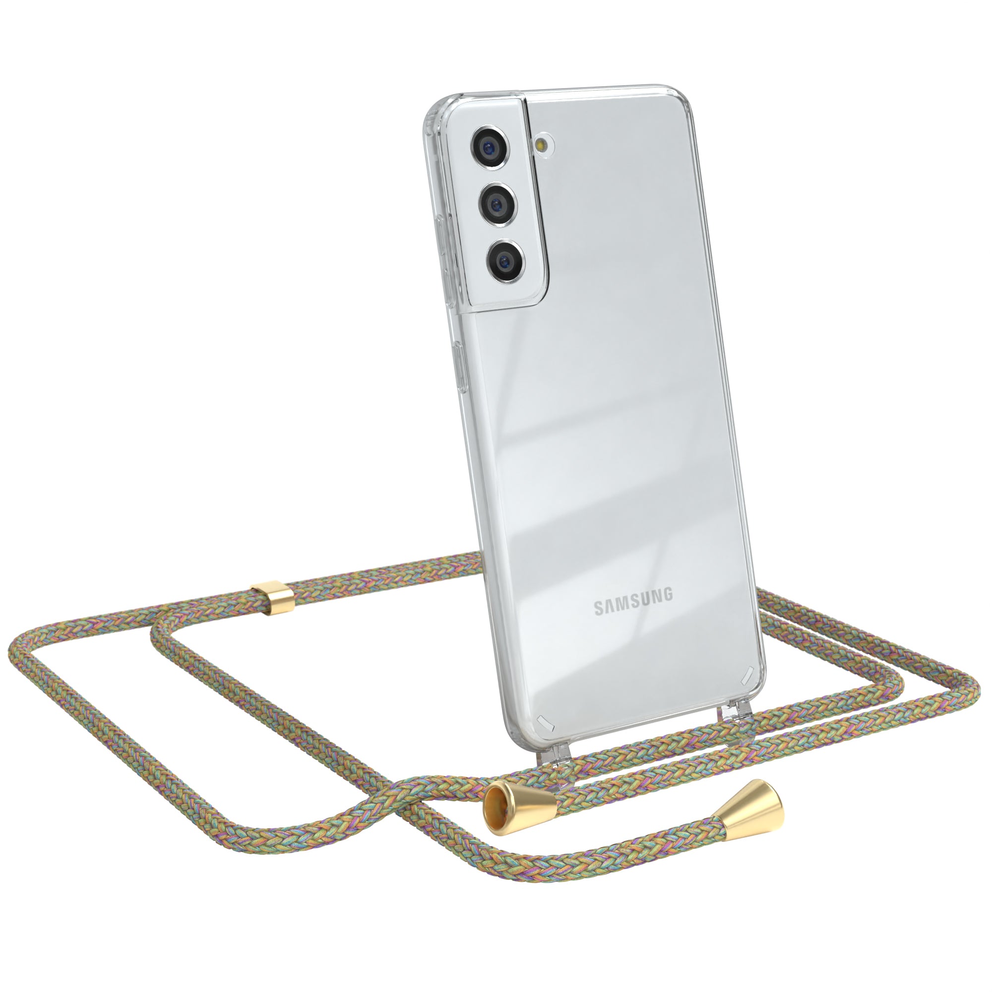 Galaxy S21 FE 5G transparente Hülle + Kordel