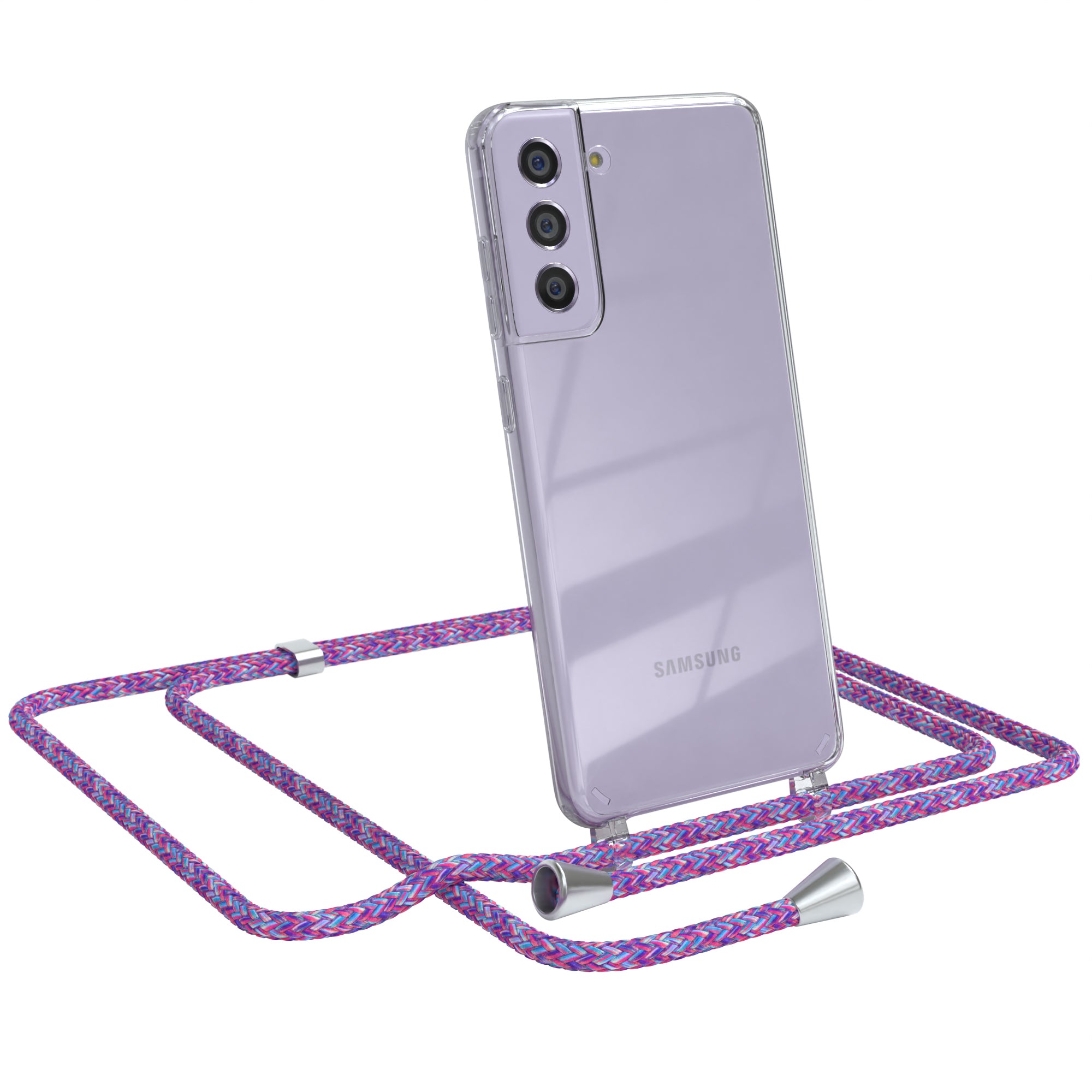 Galaxy S21 FE 5G transparente Hülle + Kordel
