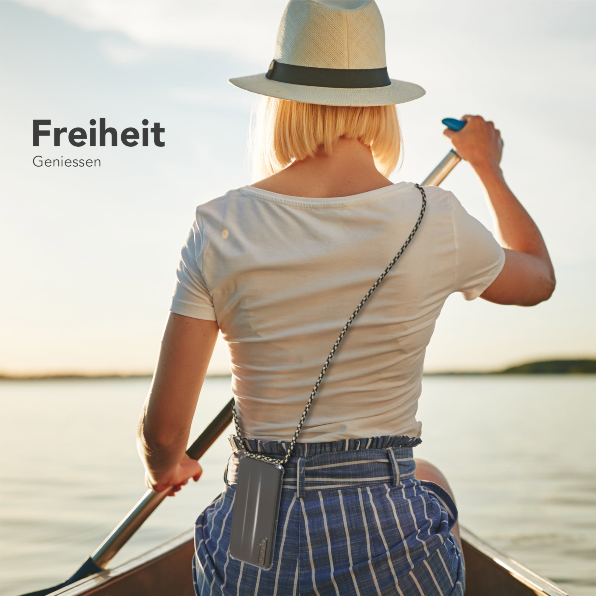 Honor 20 transparente Hülle + Kordel