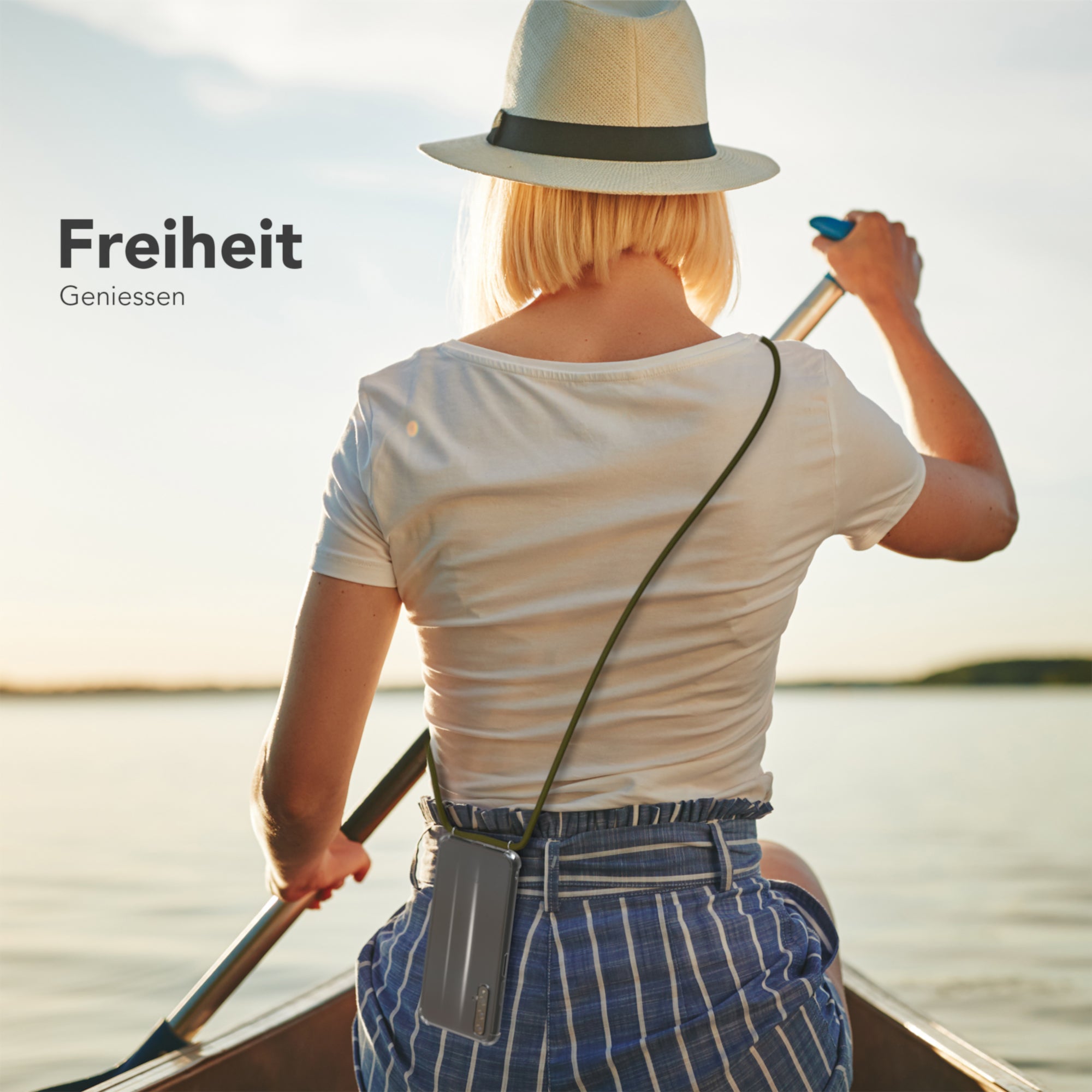 Honor 20 transparente Hülle + Kordel