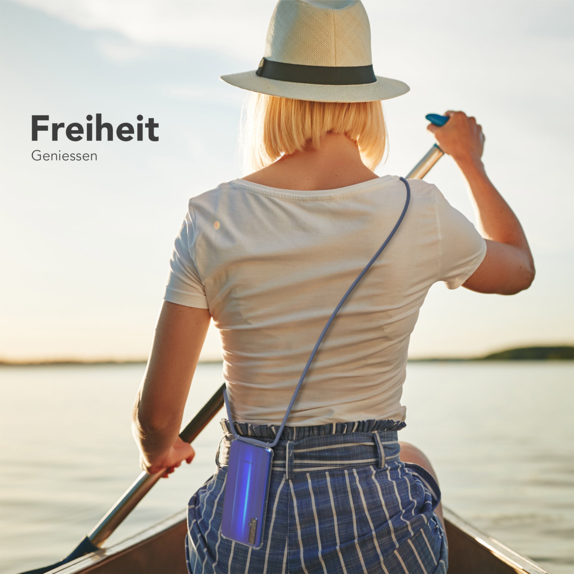 Honor 20 transparente Hülle + Kordel