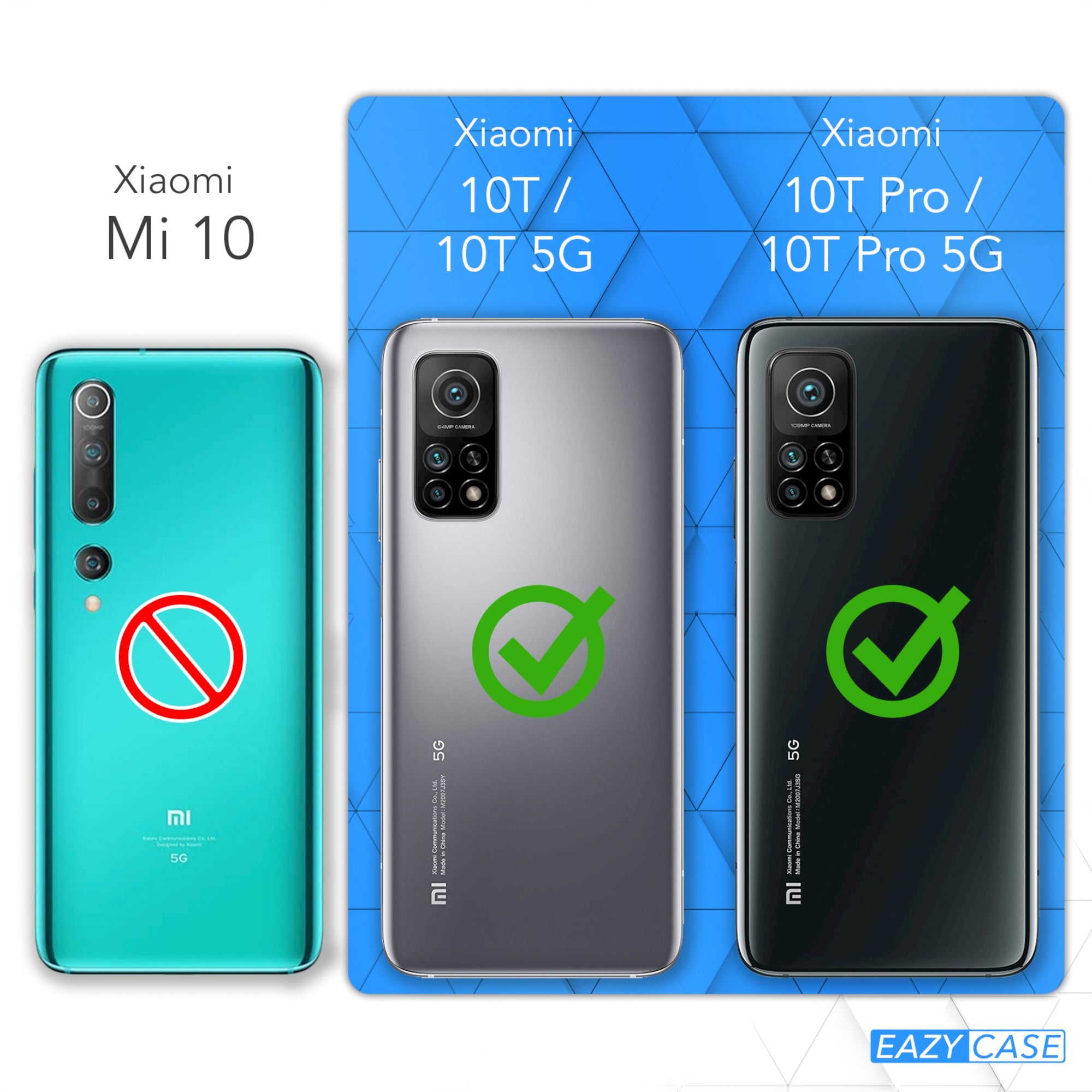 Xiaomi 11T / 11T Pro 5G transparente Hülle + Kordel