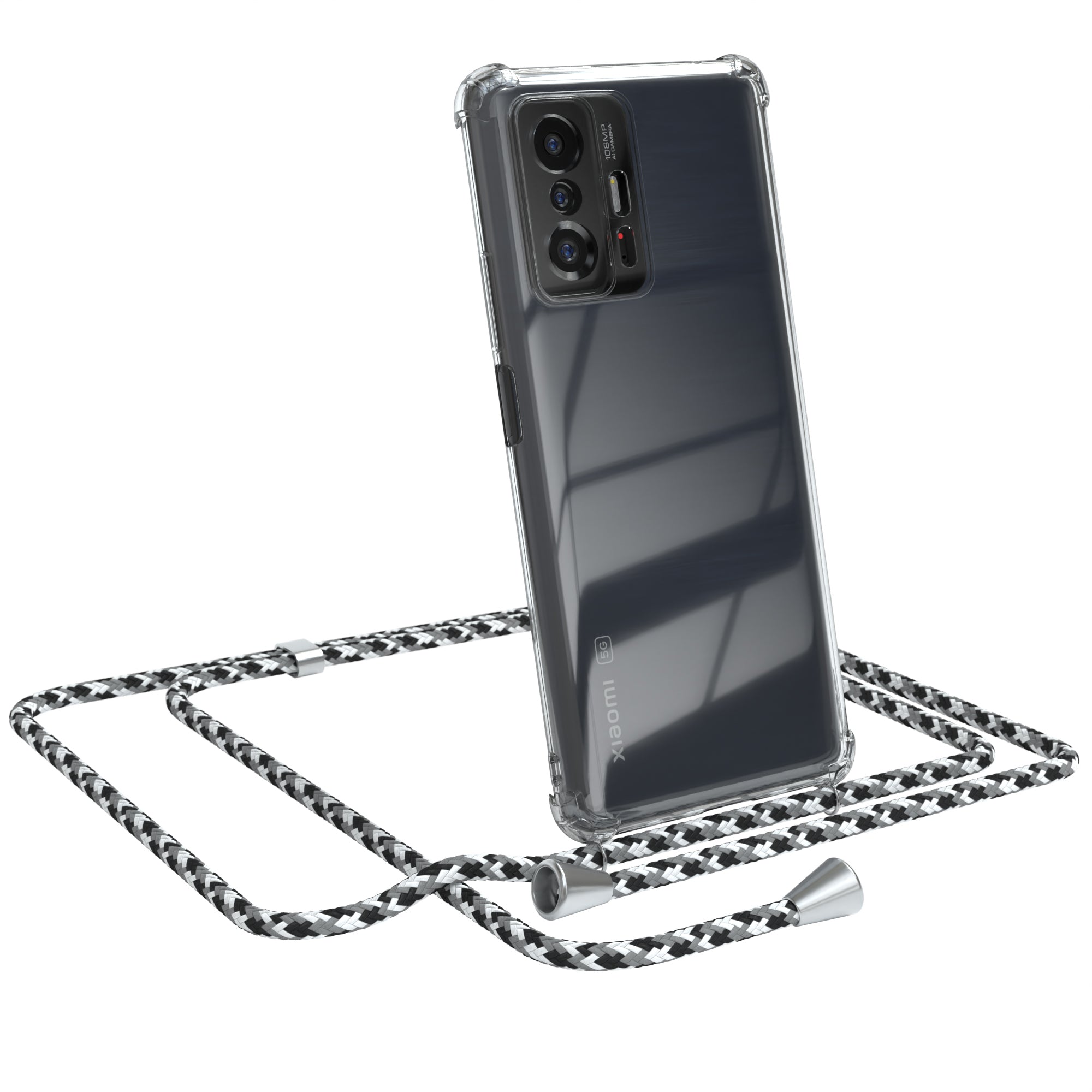 Xiaomi 11T / 11T Pro 5G transparente Hülle + Kordel