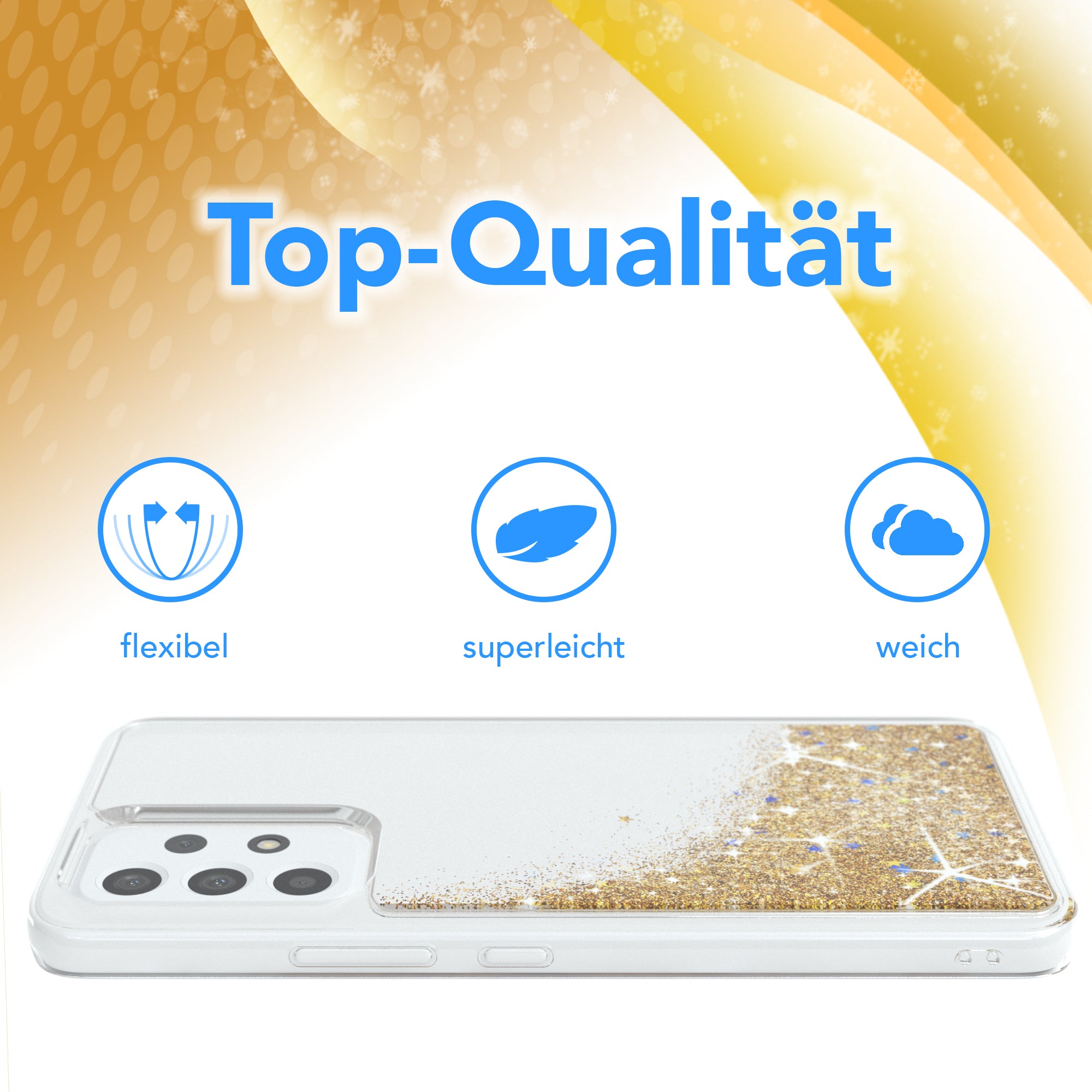 Galaxy A53 5G Glitzerhülle