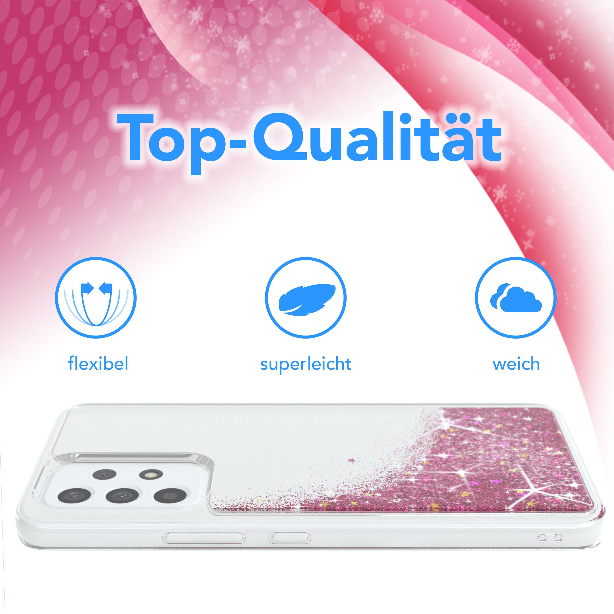 Galaxy A53 5G Glitzerhülle