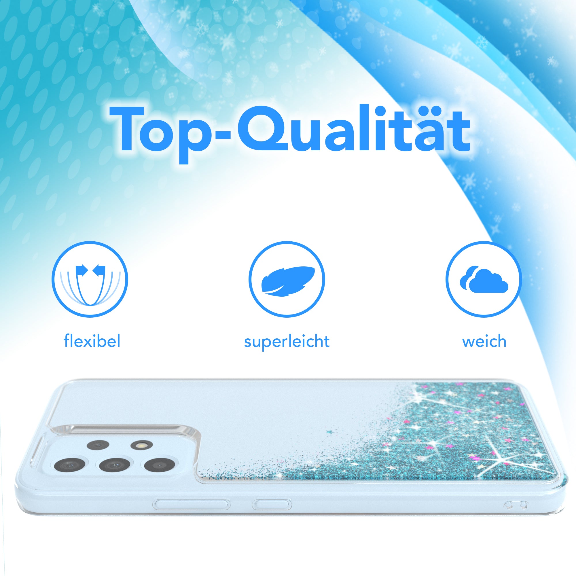 Galaxy A53 5G Glitzerhülle