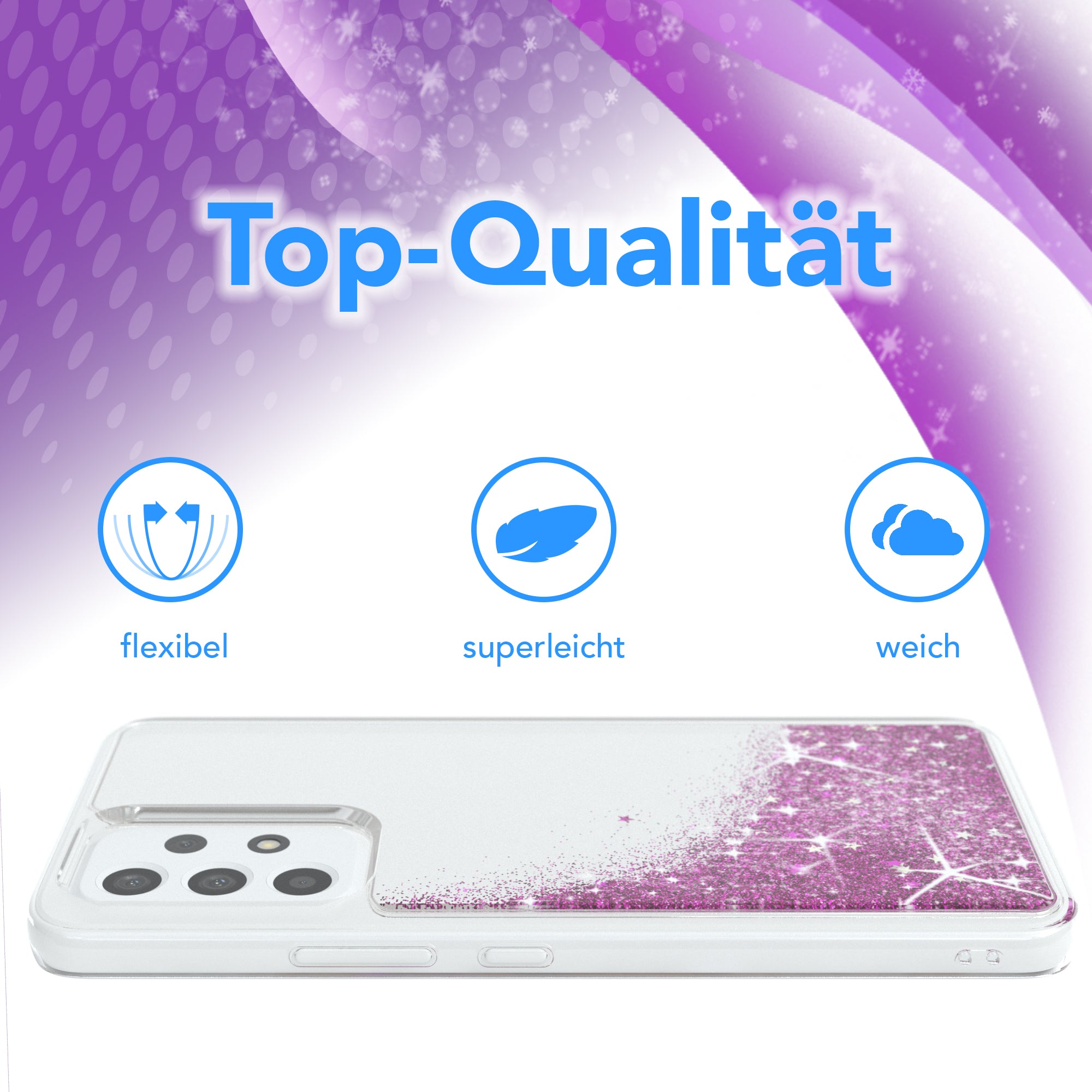 Galaxy A53 5G Glitzerhülle