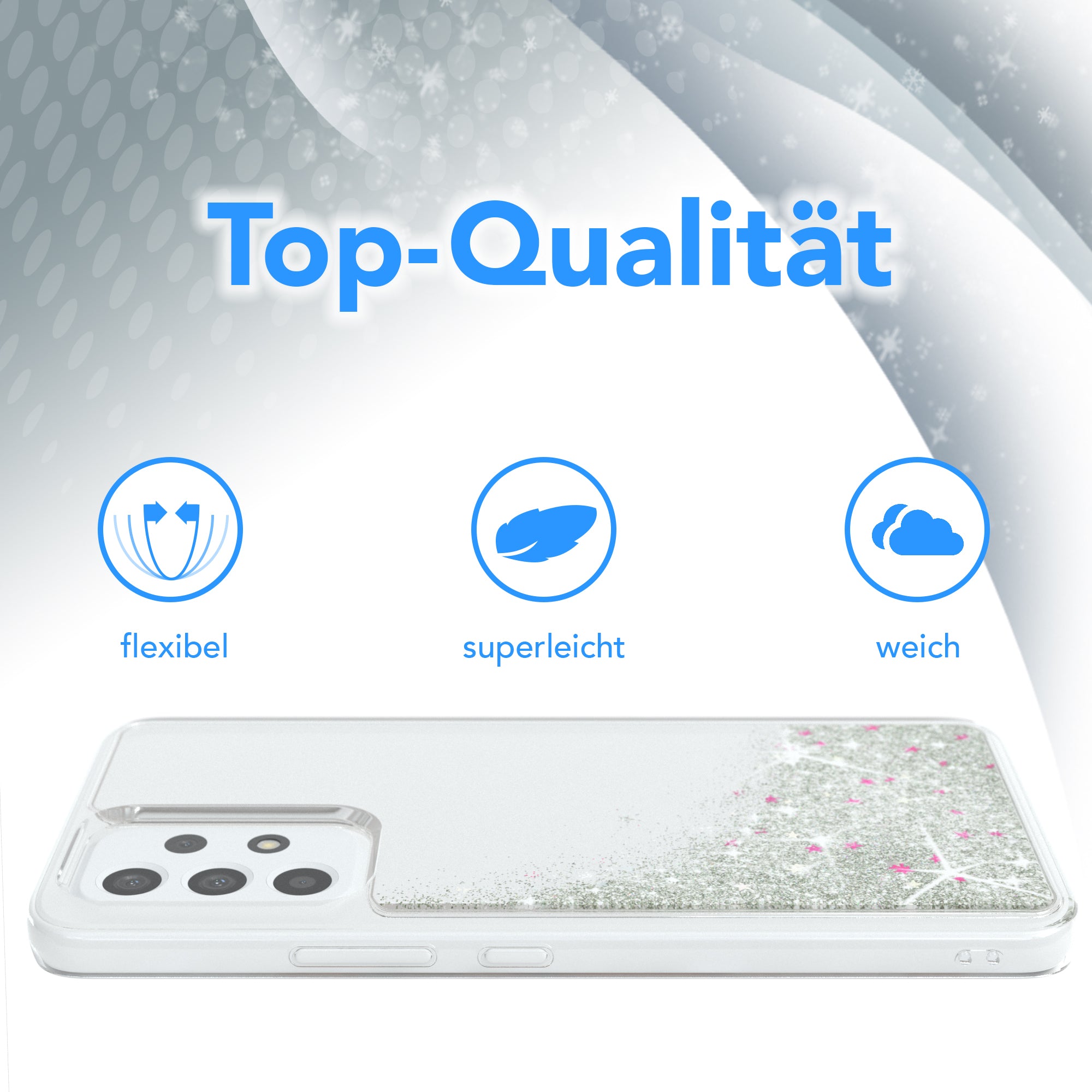Galaxy A53 5G Glitzerhülle