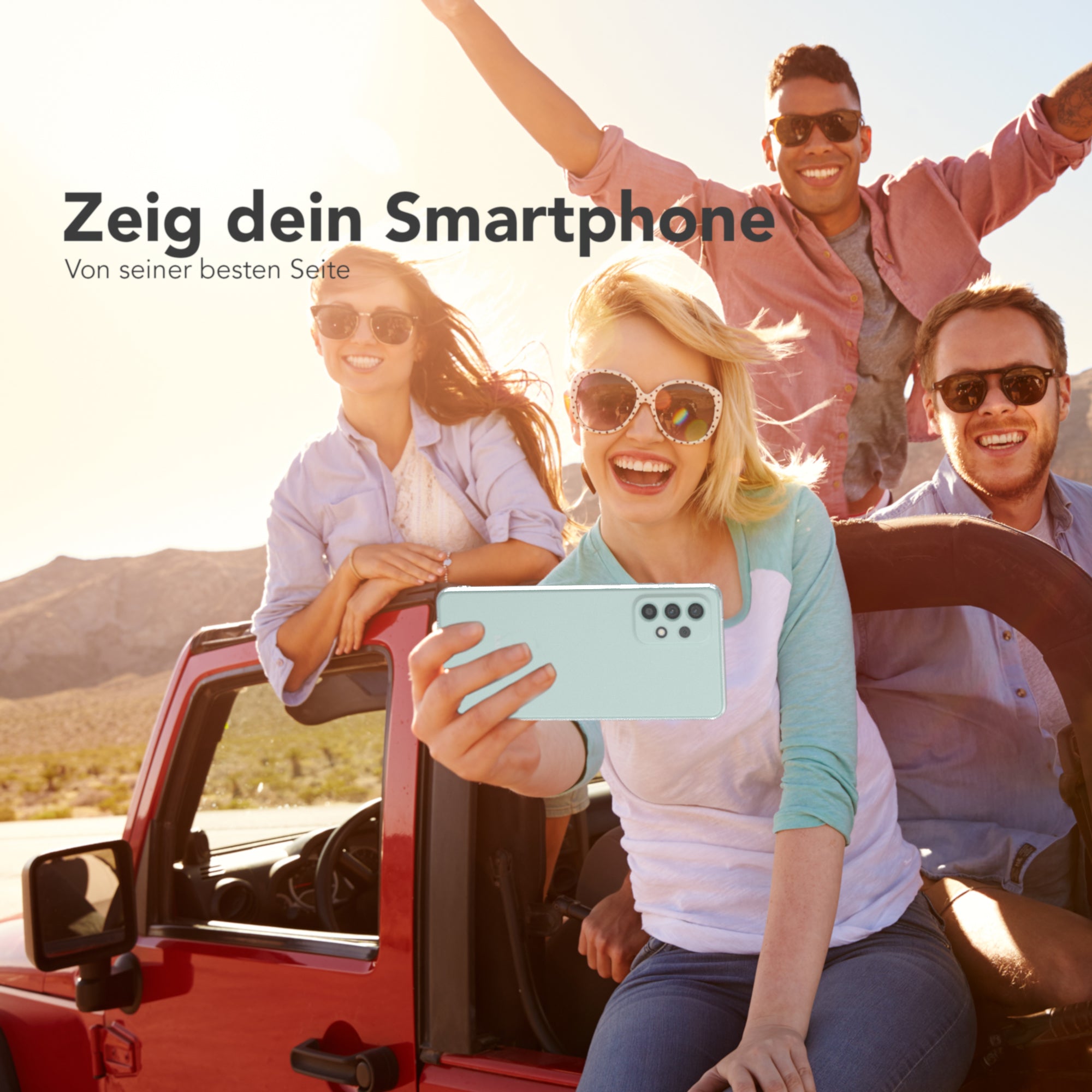 Galaxy A73 5G transparentes Slimcover