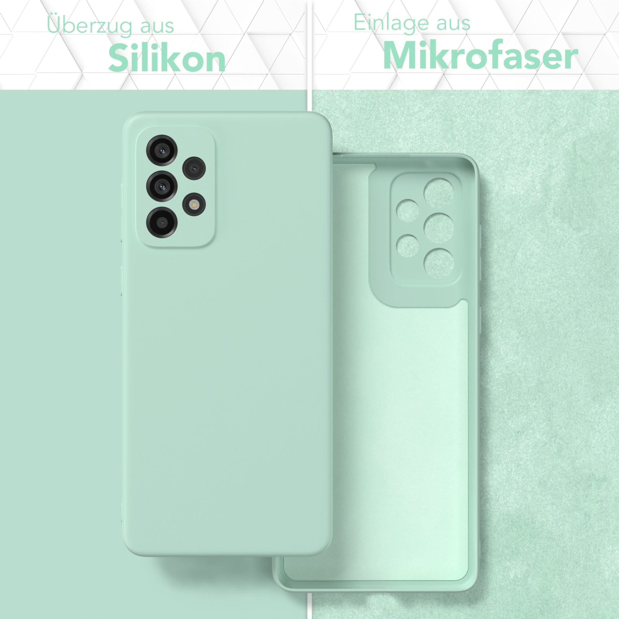 Galaxy A73 5G Silikonhülle