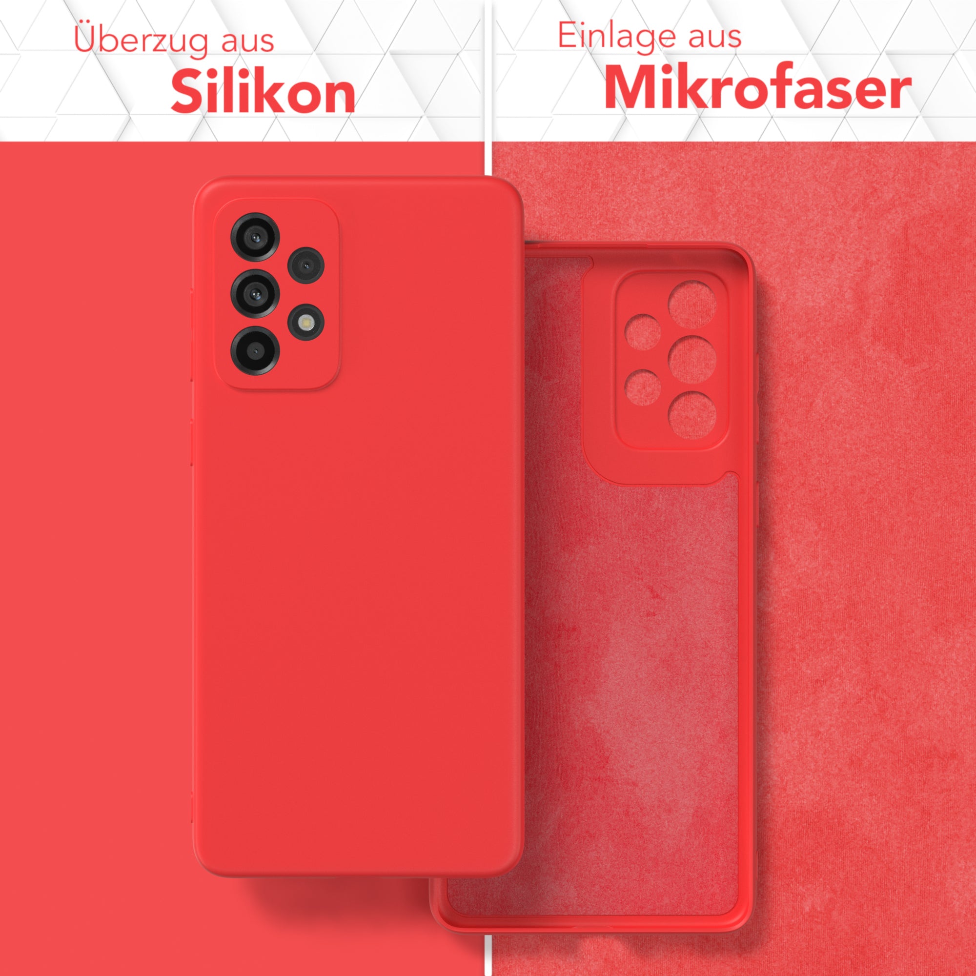 Galaxy A73 5G Silikonhülle