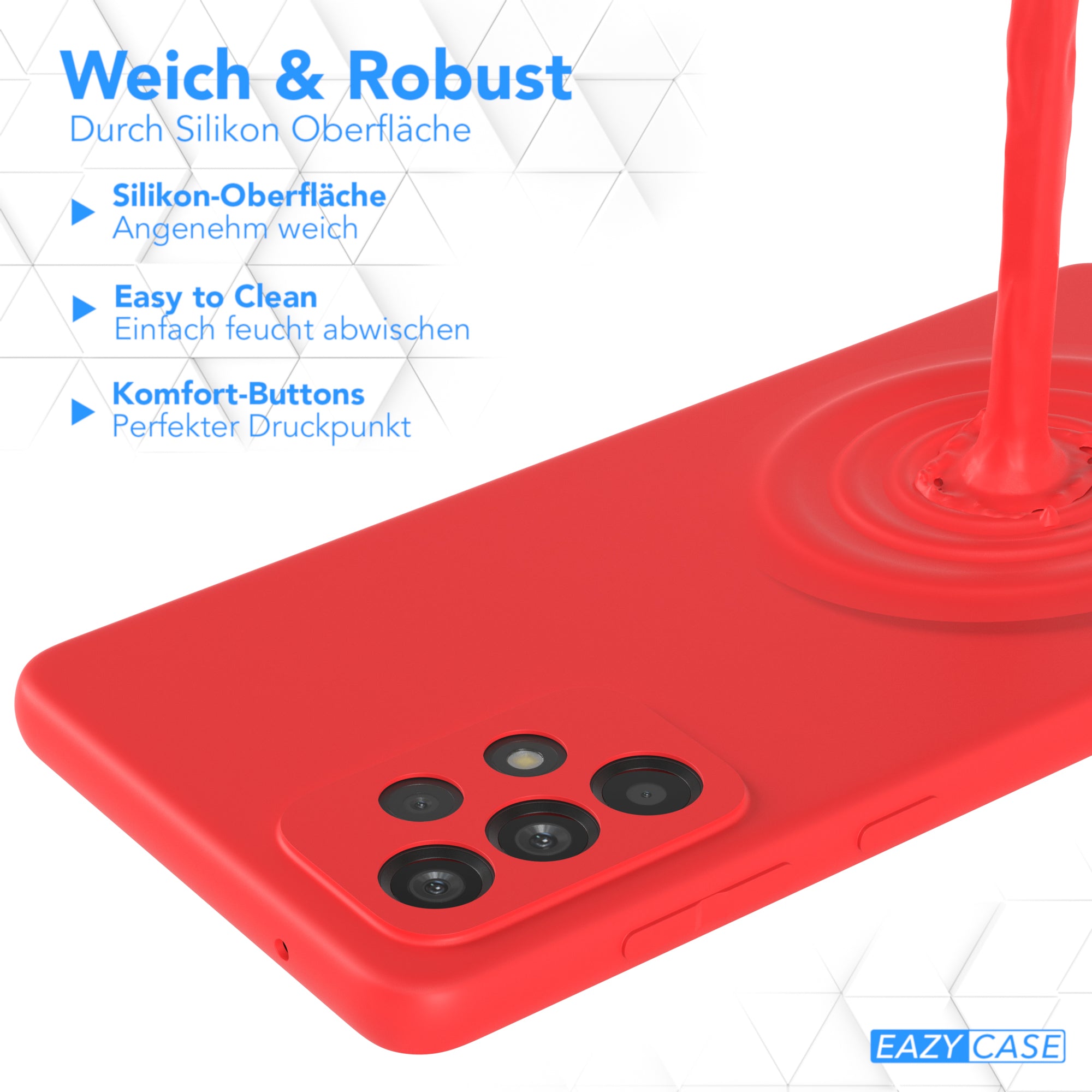 Galaxy A73 5G Silikonhülle