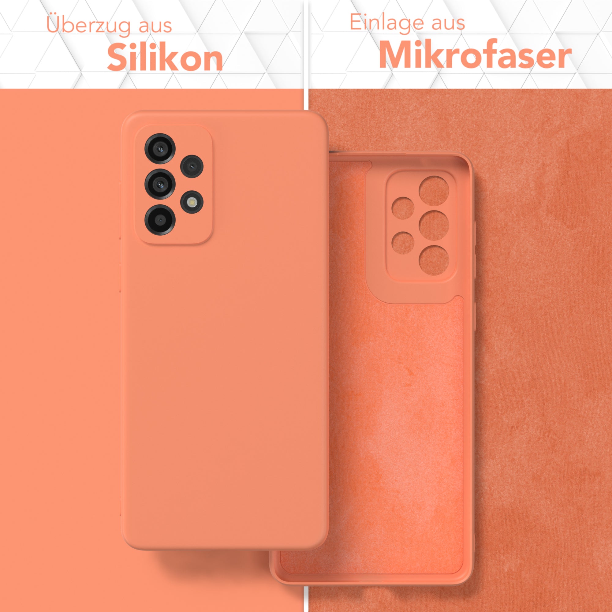 Galaxy A73 5G Silikonhülle