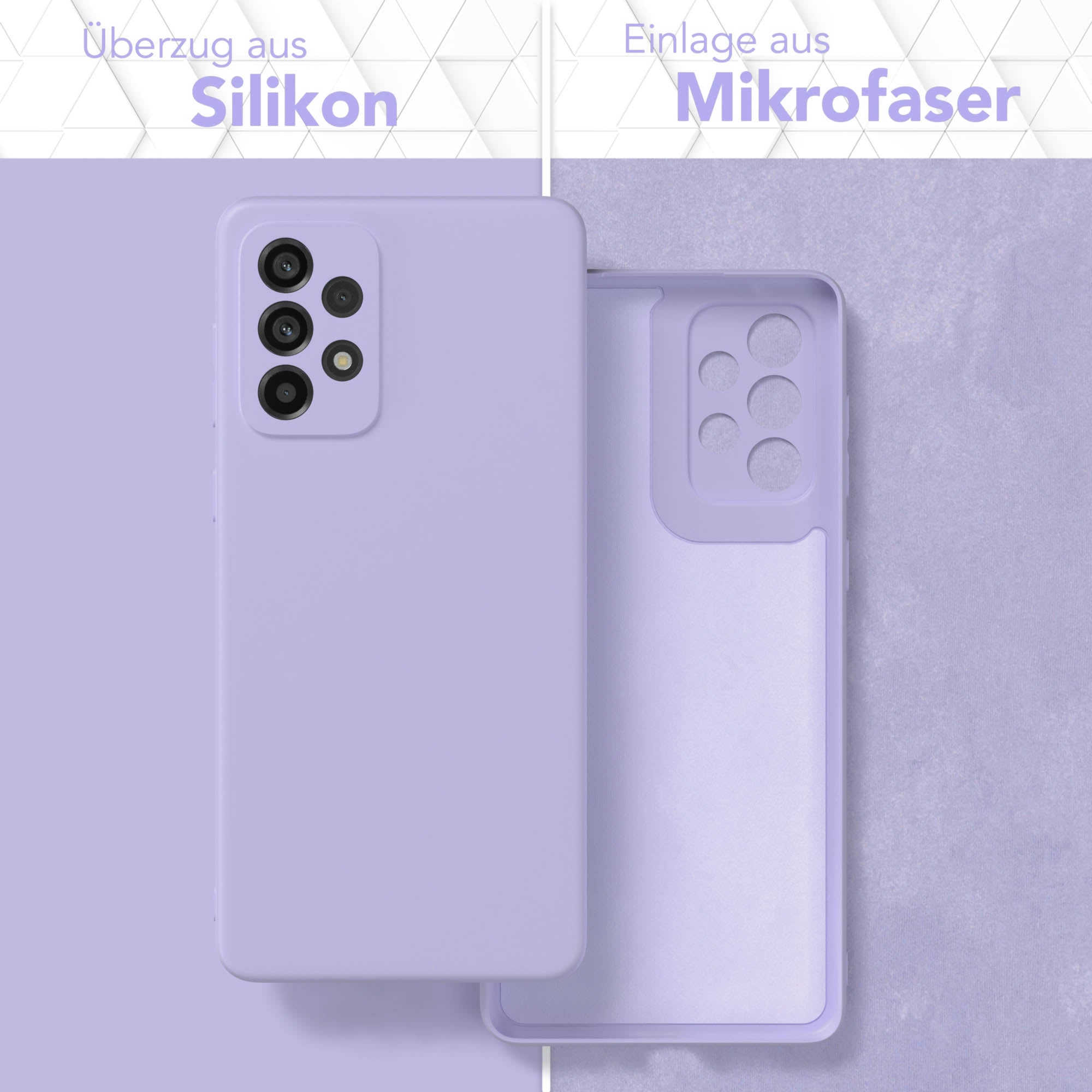 Galaxy A73 5G Silikonhülle