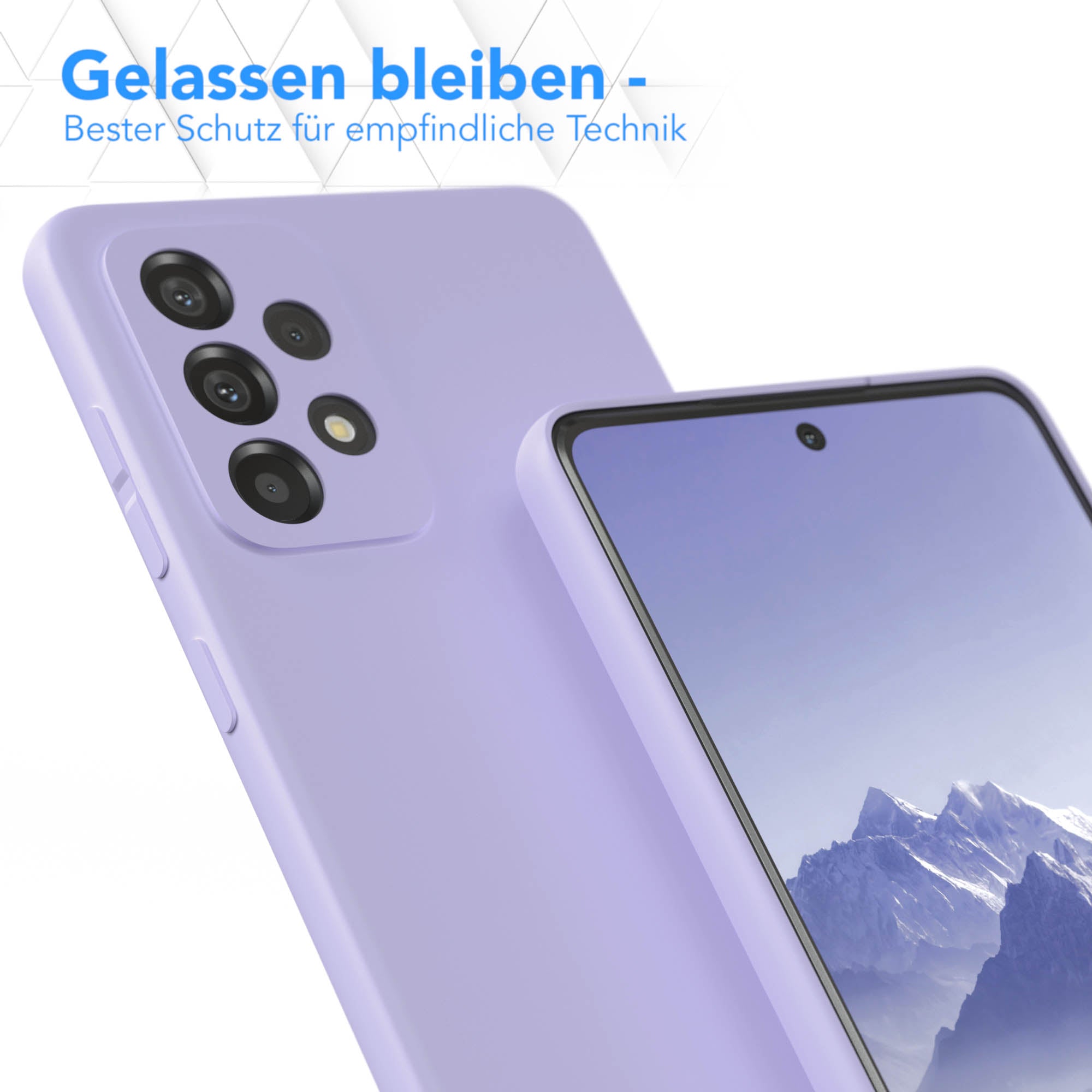 Galaxy A73 5G Silikonhülle