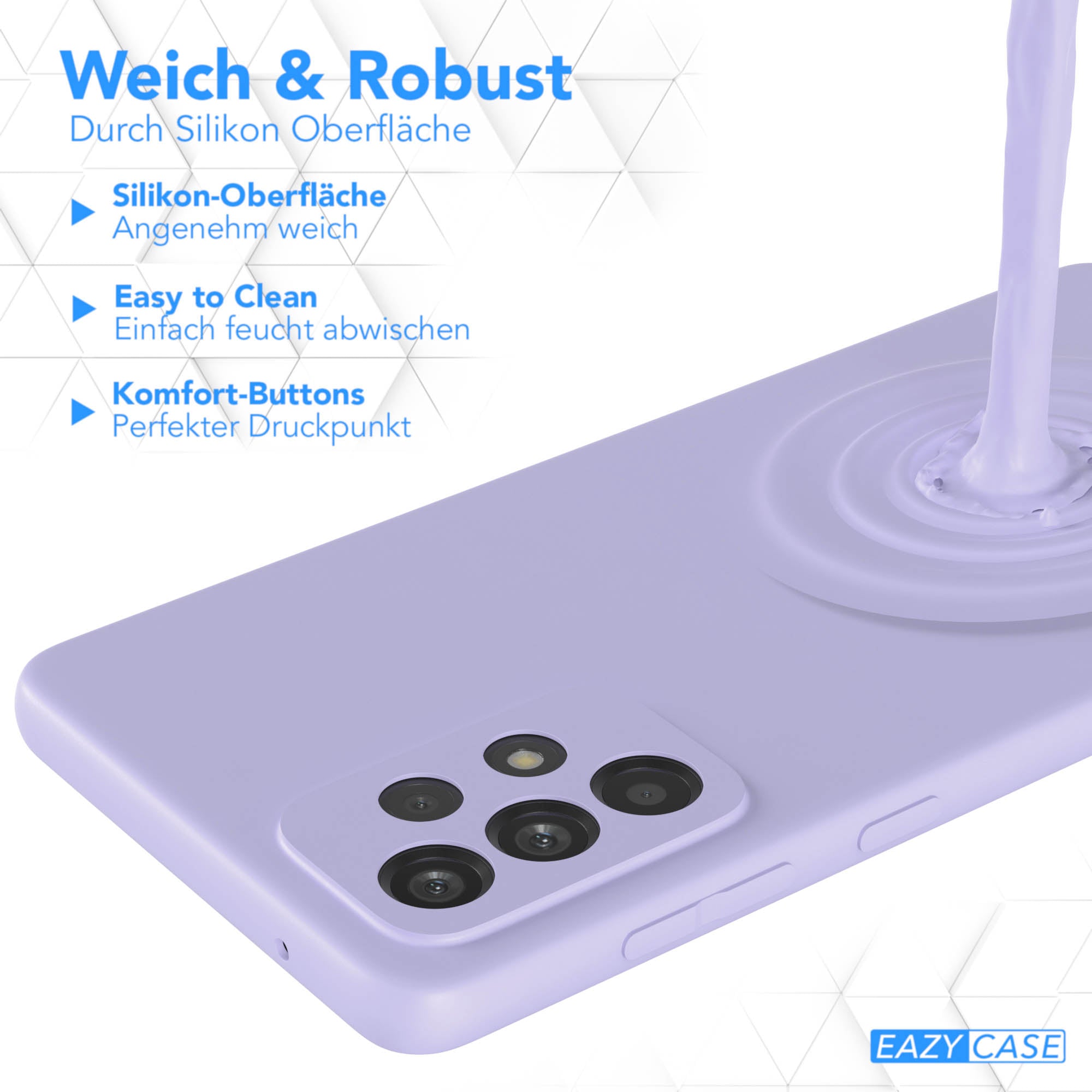 Galaxy A73 5G Silikonhülle